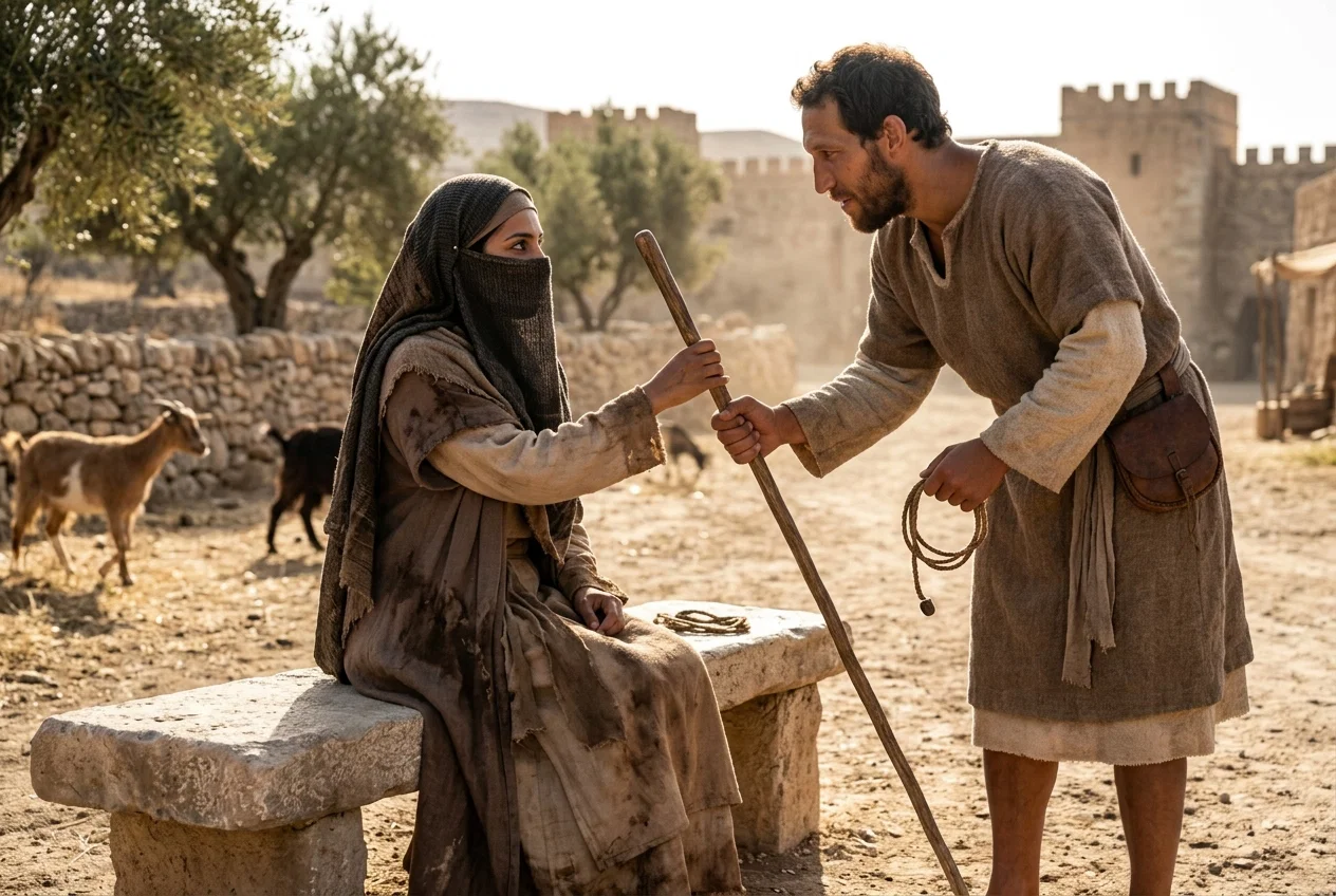 Tamar Deceives Judah