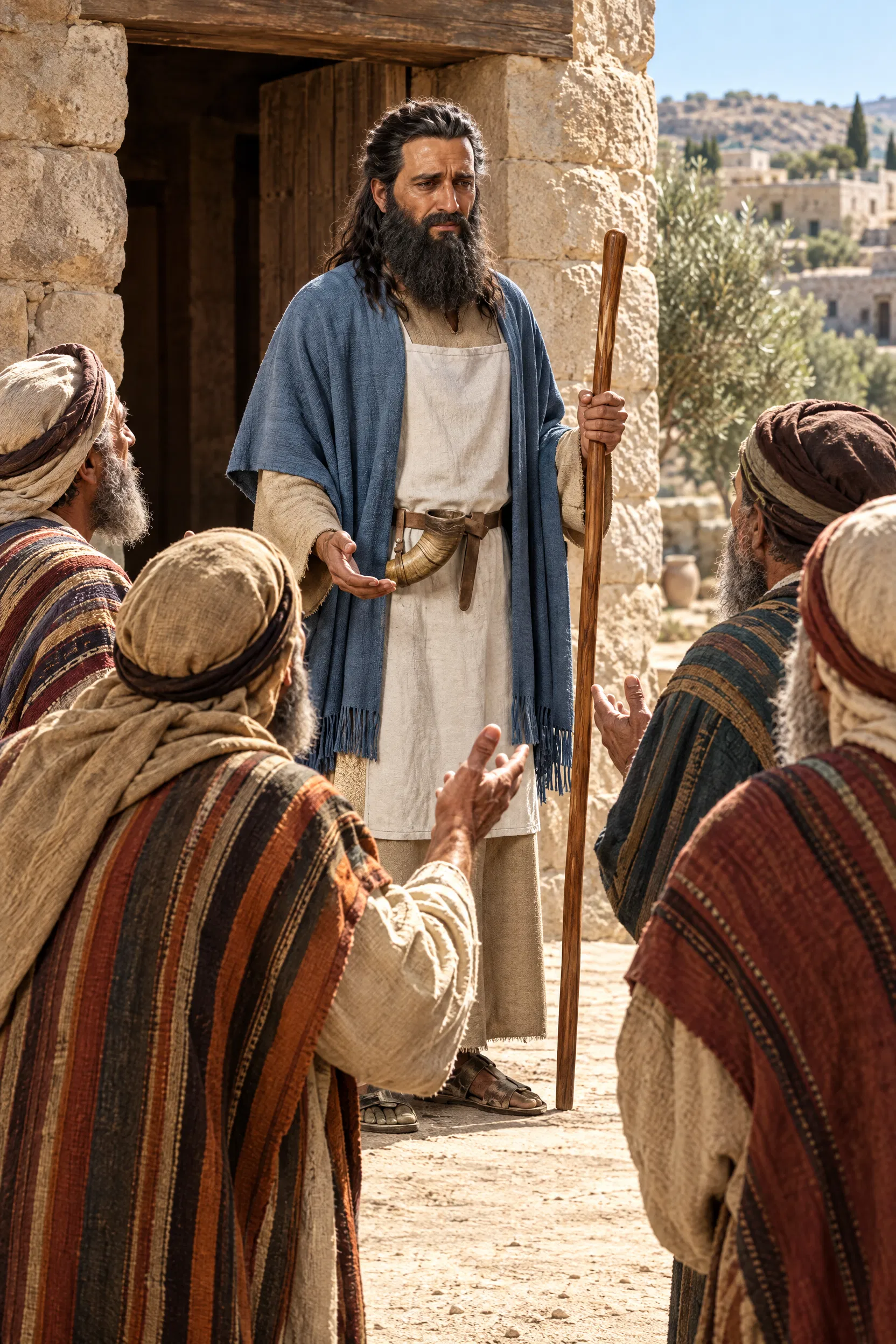 Samuel Hears the Elders Ask for a King