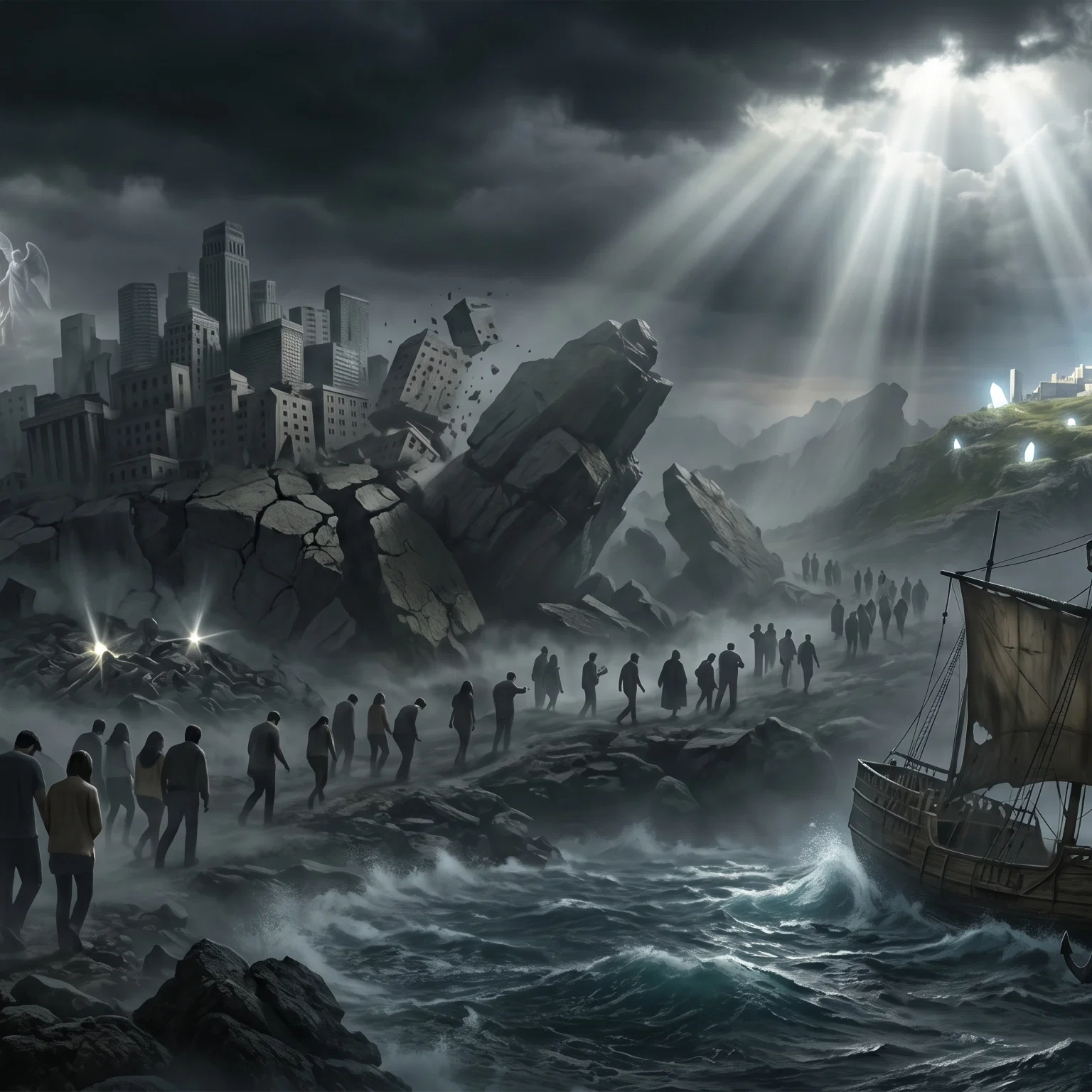 Shadows of Injustice and Divine Light