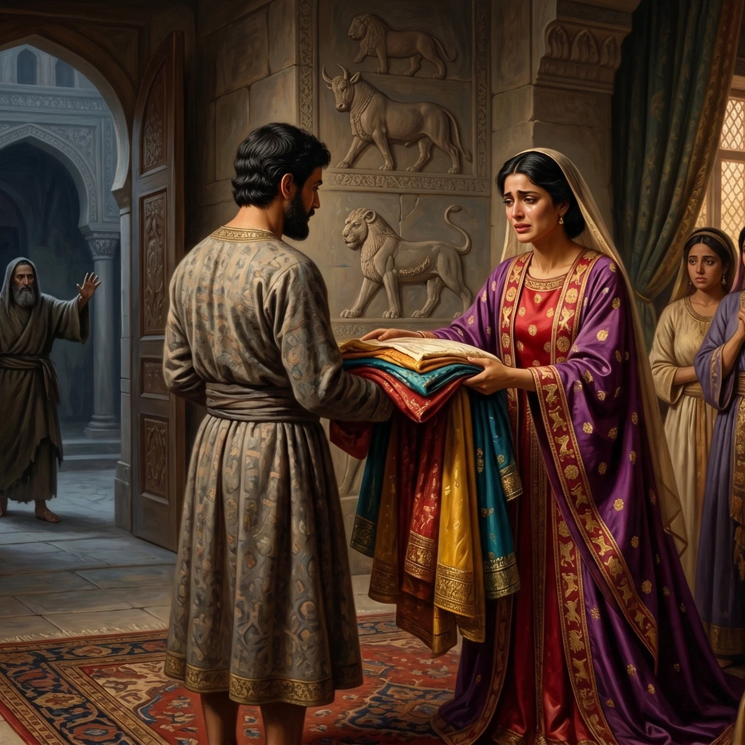 Queen Esther Prepares Her Faithful Servants