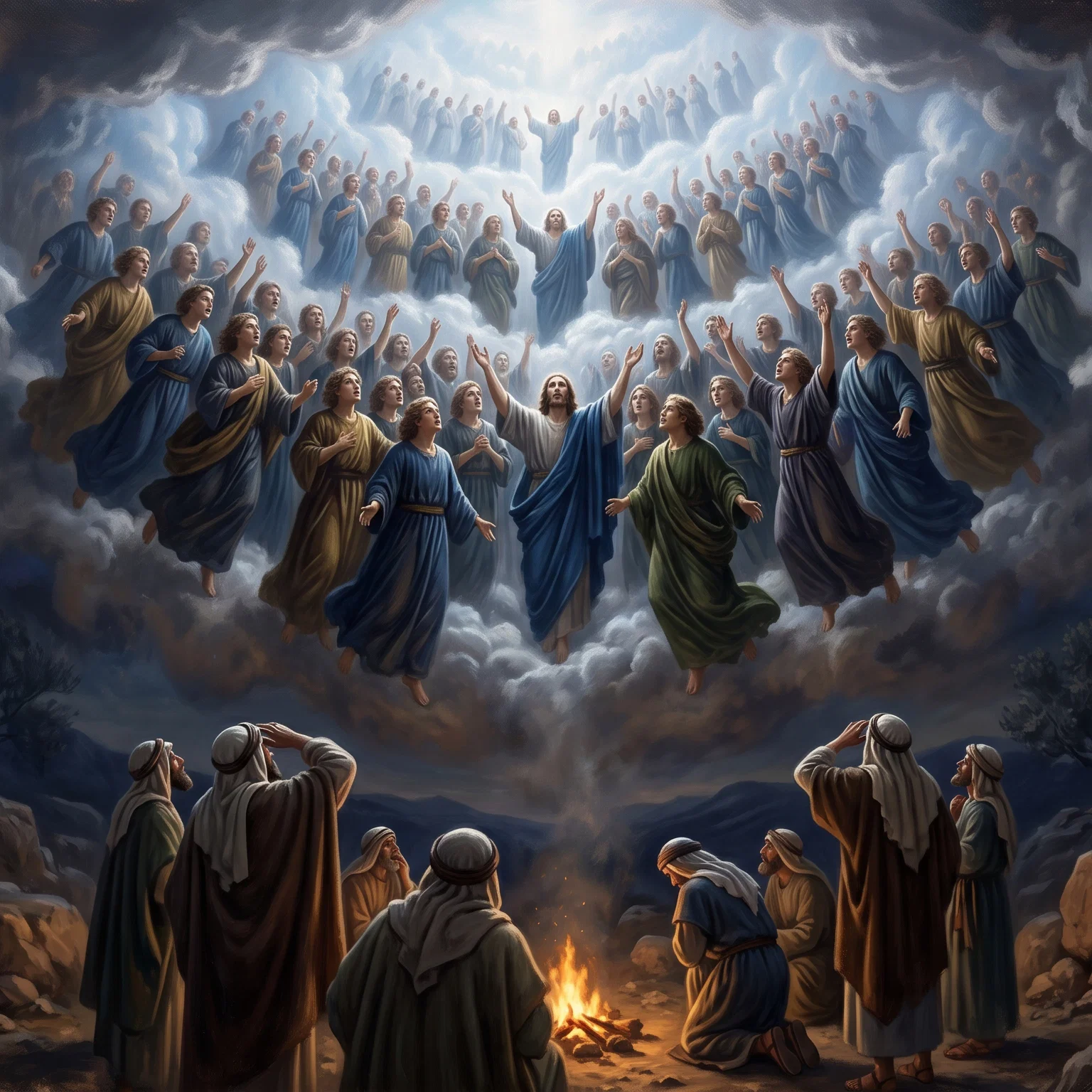 Heavenly Host Proclaiming Tidings of Peace