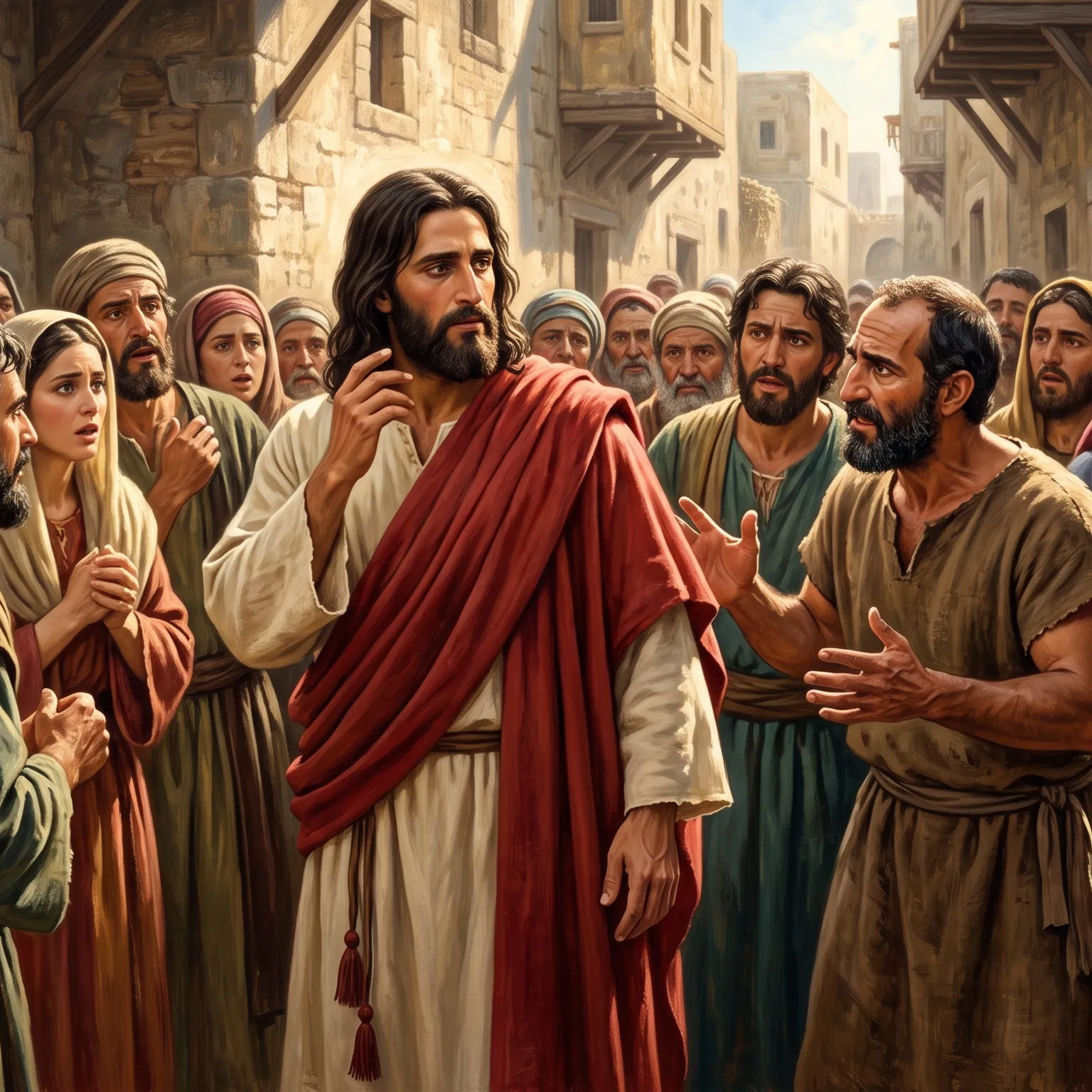 Jesus Asks Who Touched Him