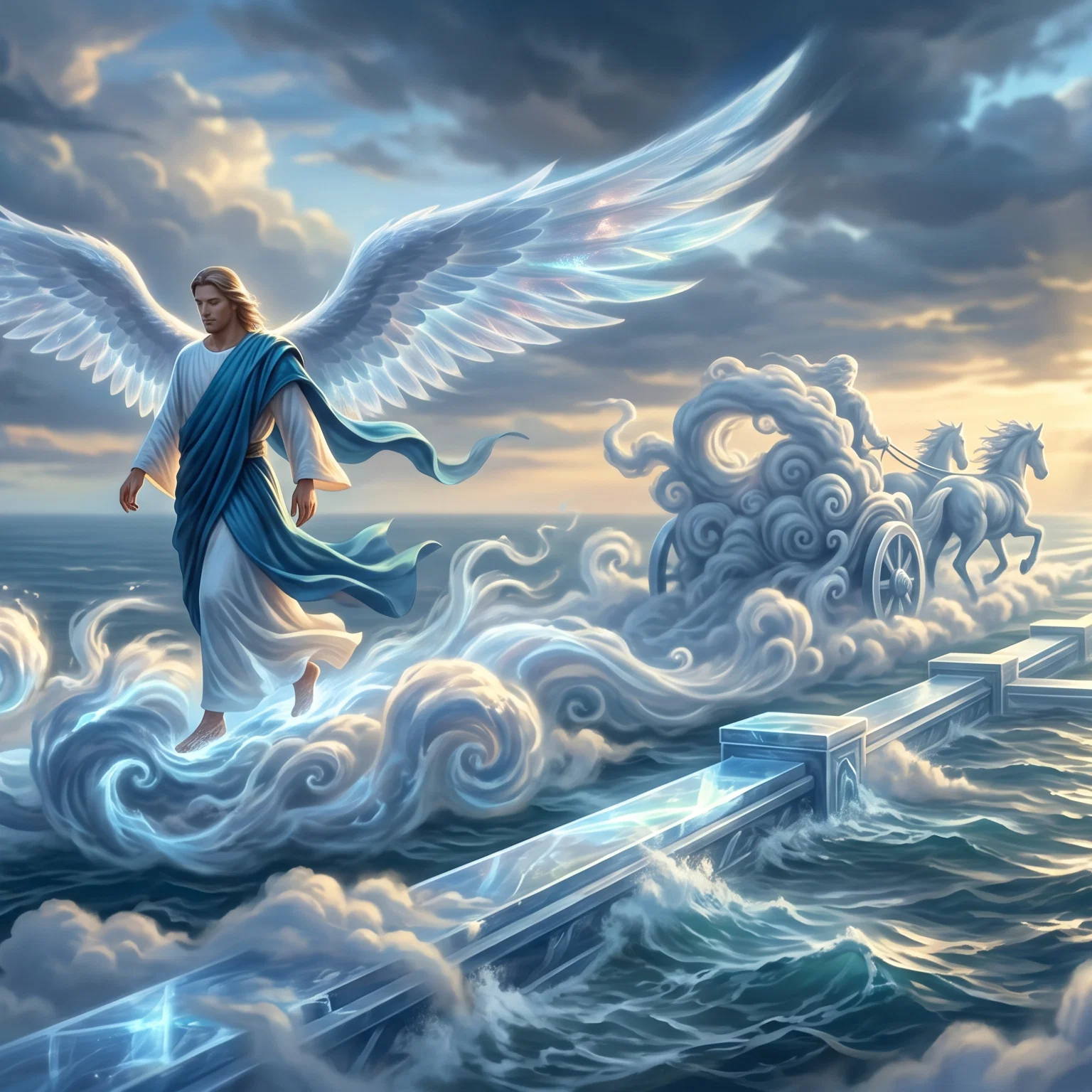 Riding Upon the Wings of Wind