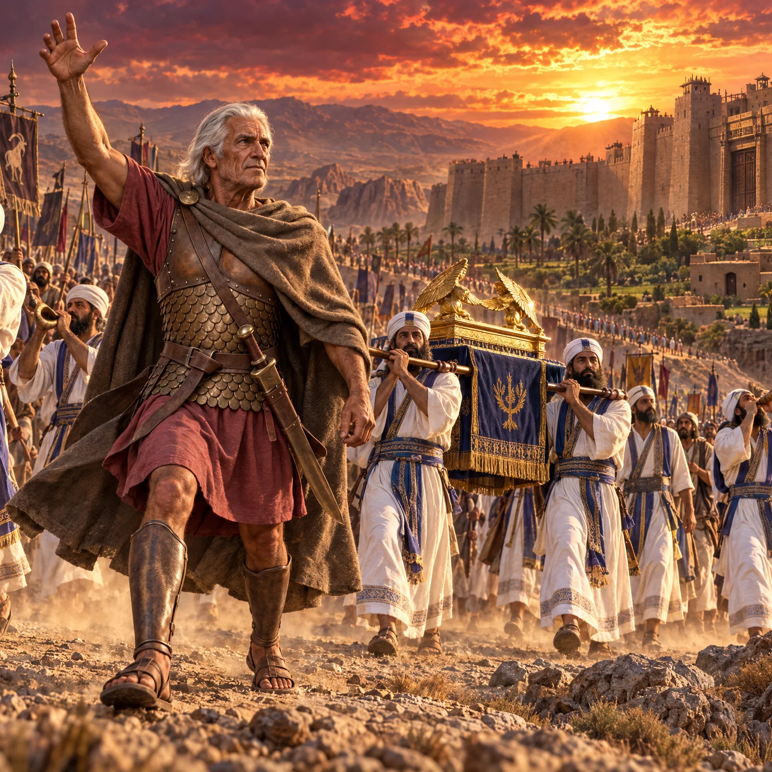 The Fall of Jericho at Twilight