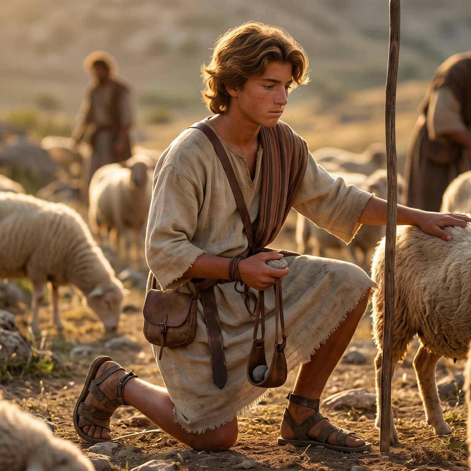 The Young Shepherd of Bethlehem Fields