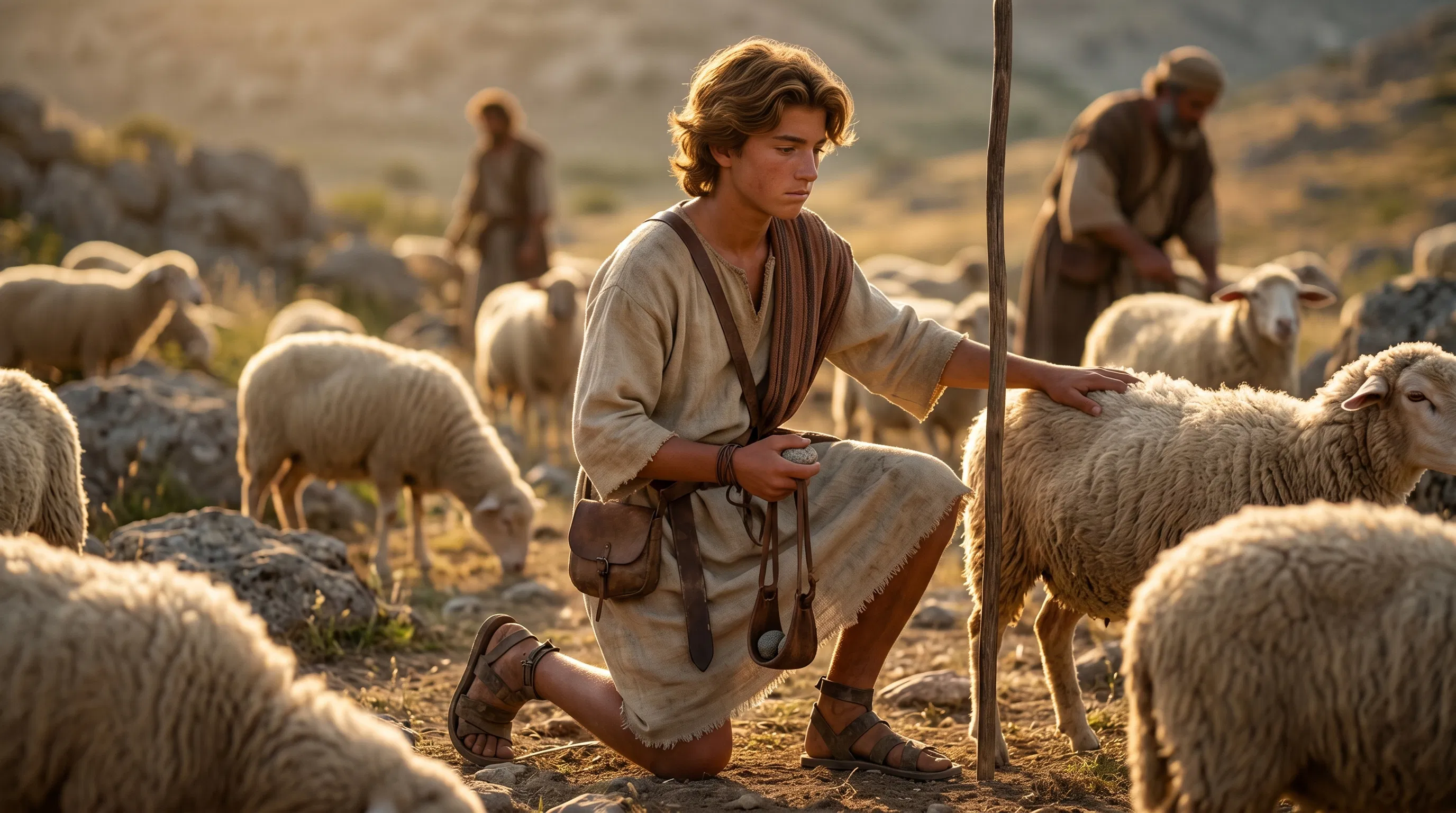 The Young Shepherd of Bethlehem Fields
