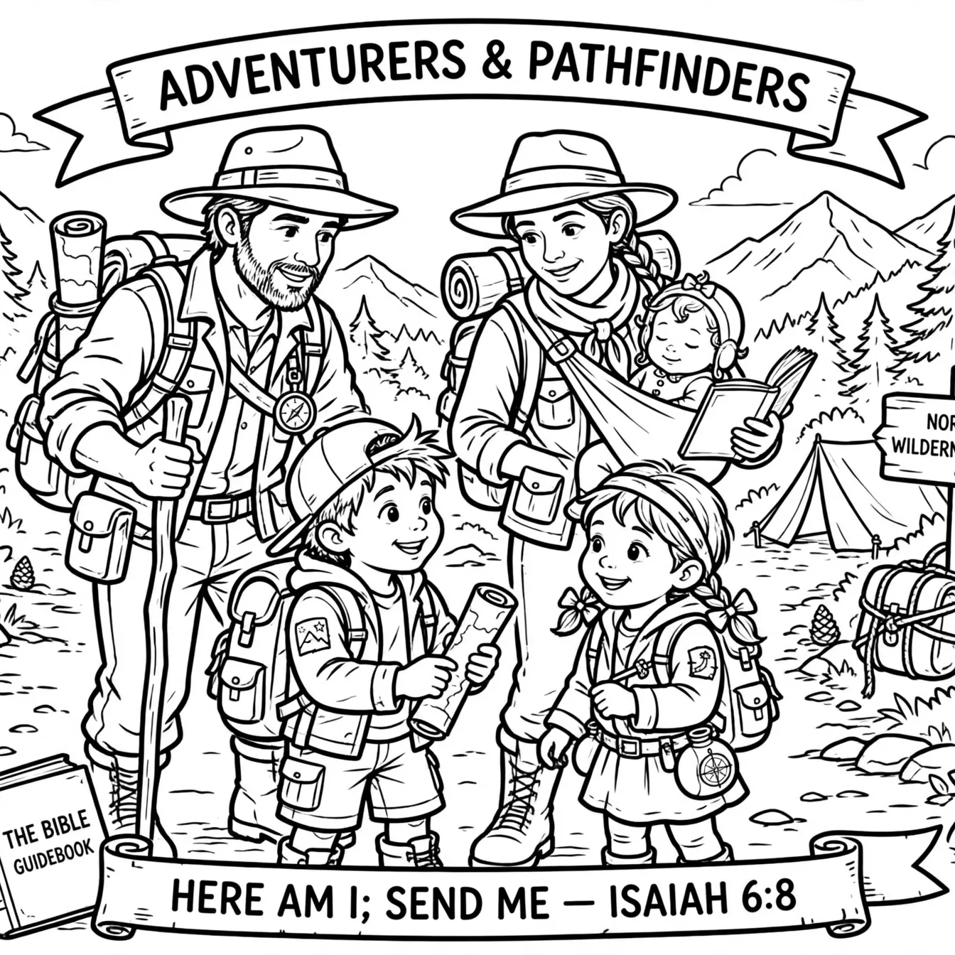 Little Pilgrims on a Sacred Journey