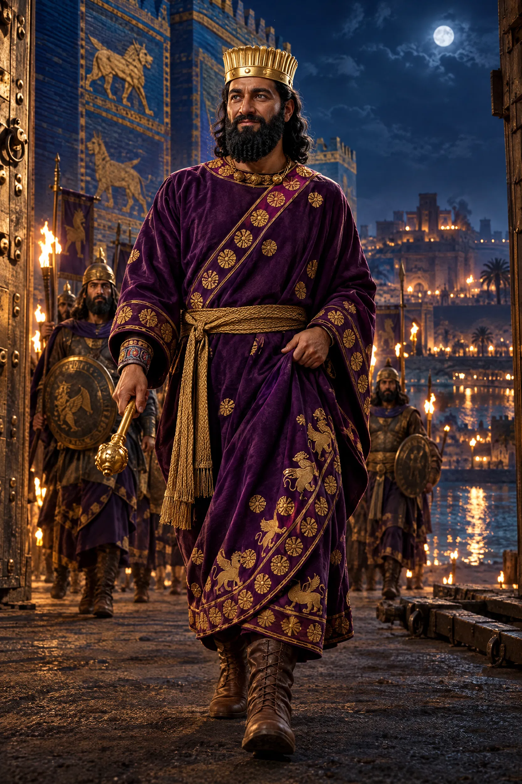 Cyrus Enters the Gates of Babylon