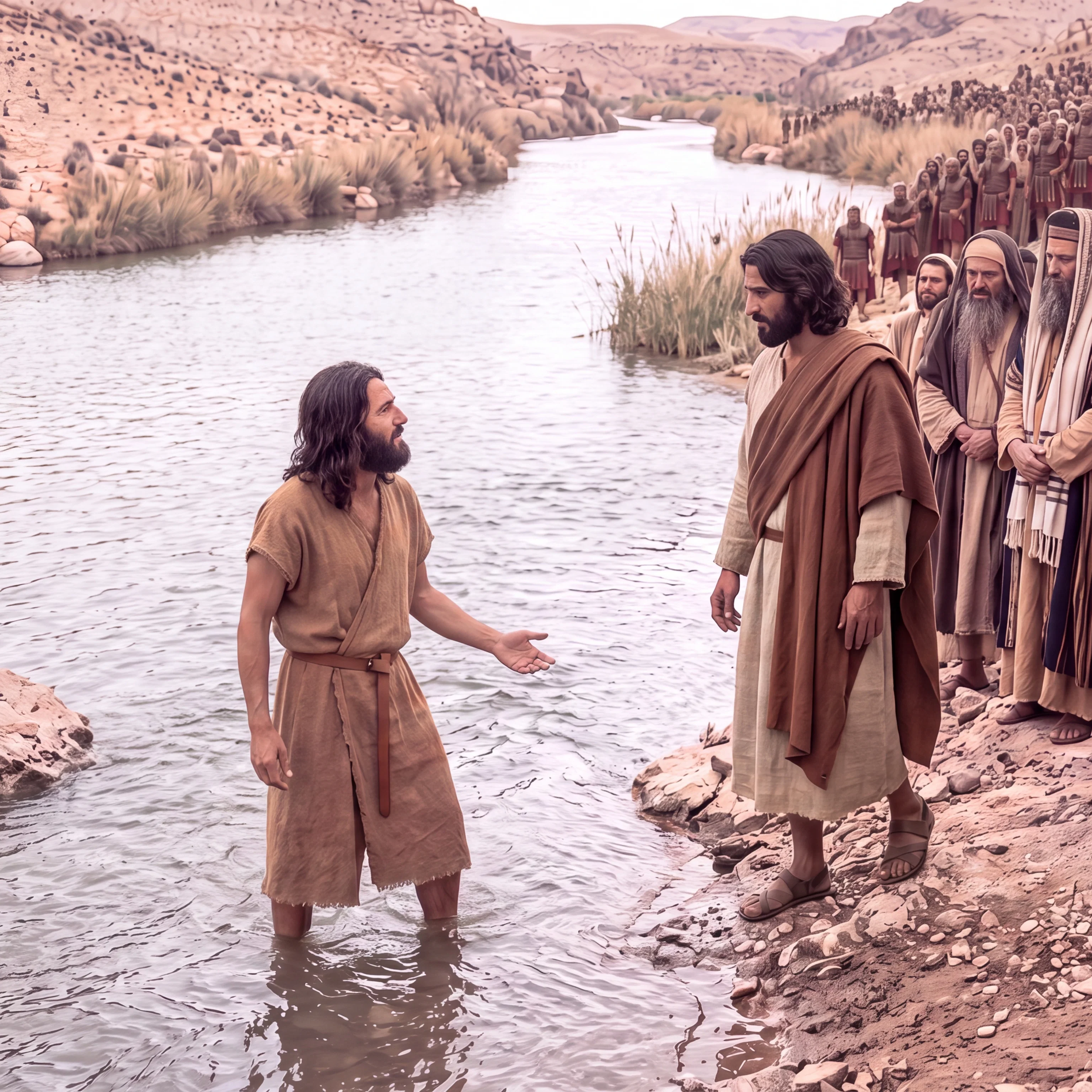 The Jordan River Baptismal Gathering