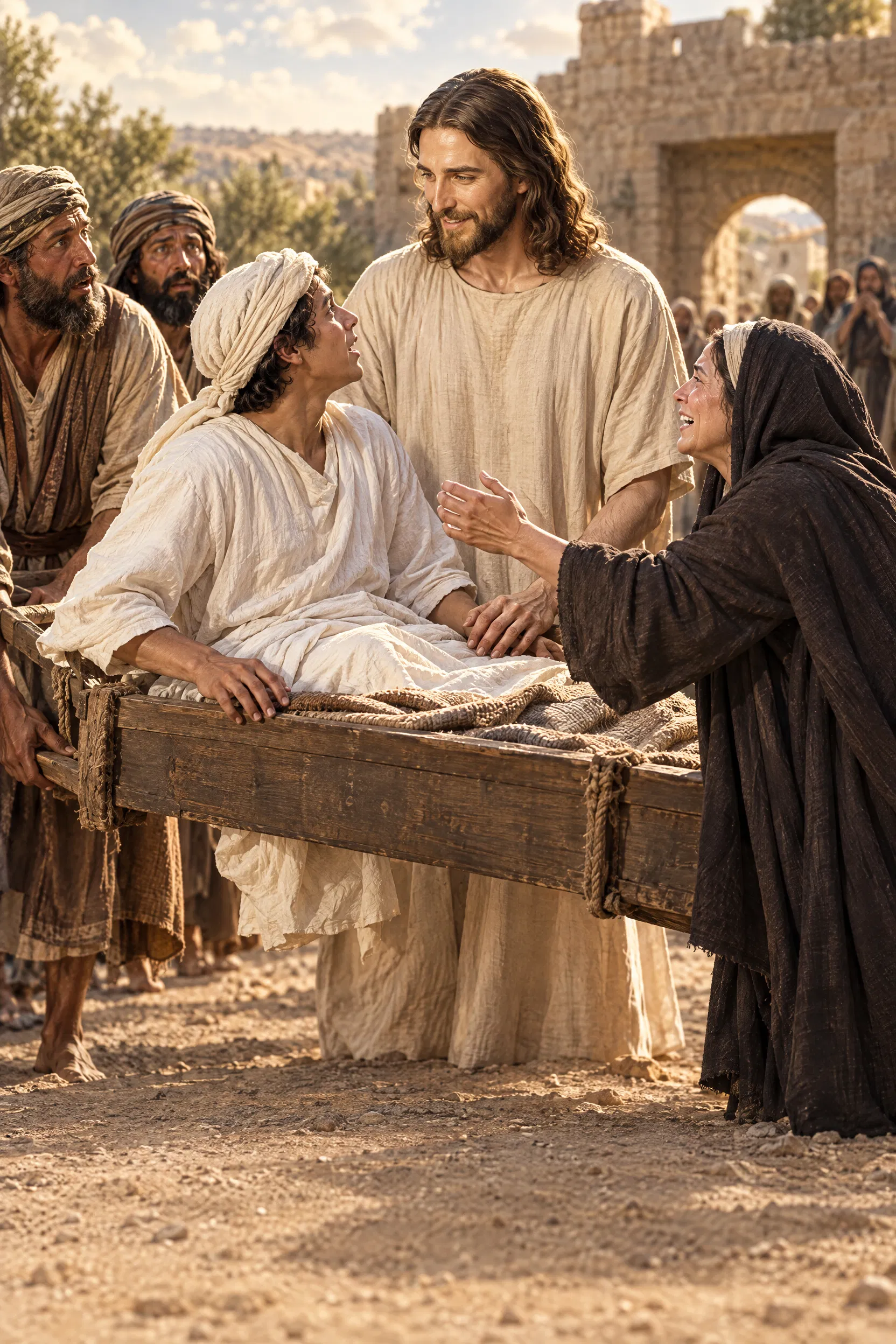 Jesus Raises the Widow's Son at Nain