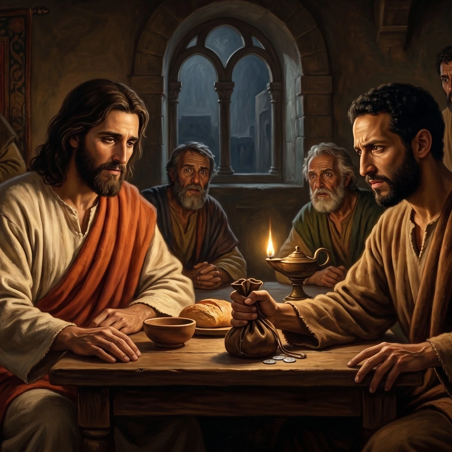 The Shadow at the Last Supper