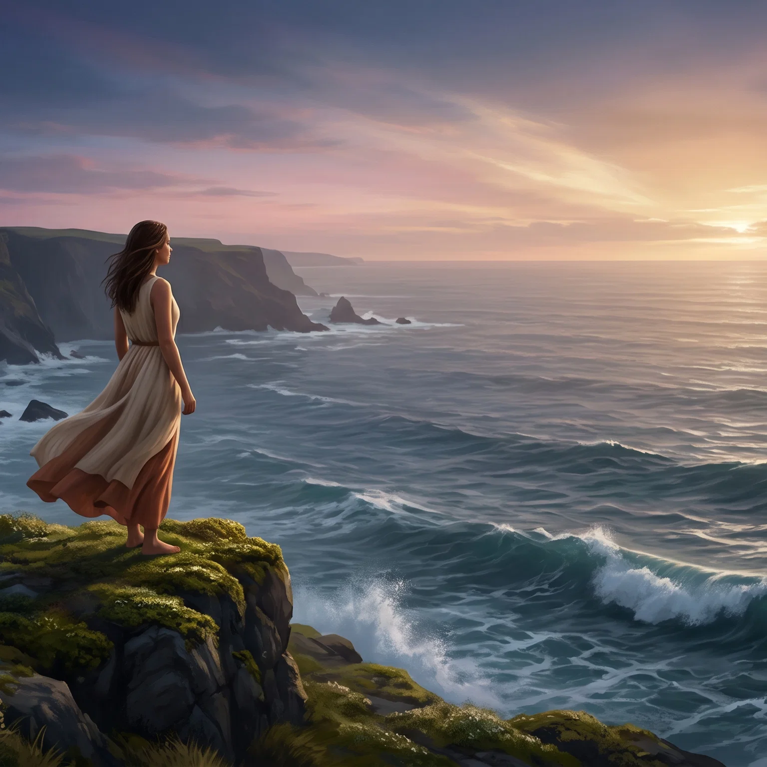 Dawn Wings Upon the Morning Sea