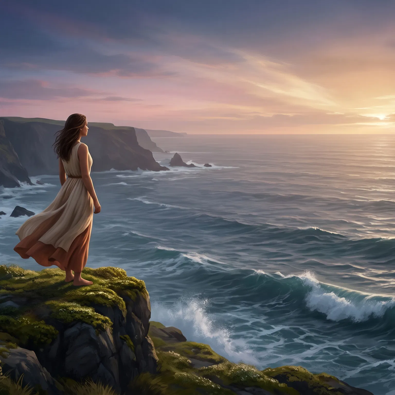 Dawn Wings Upon the Morning Sea