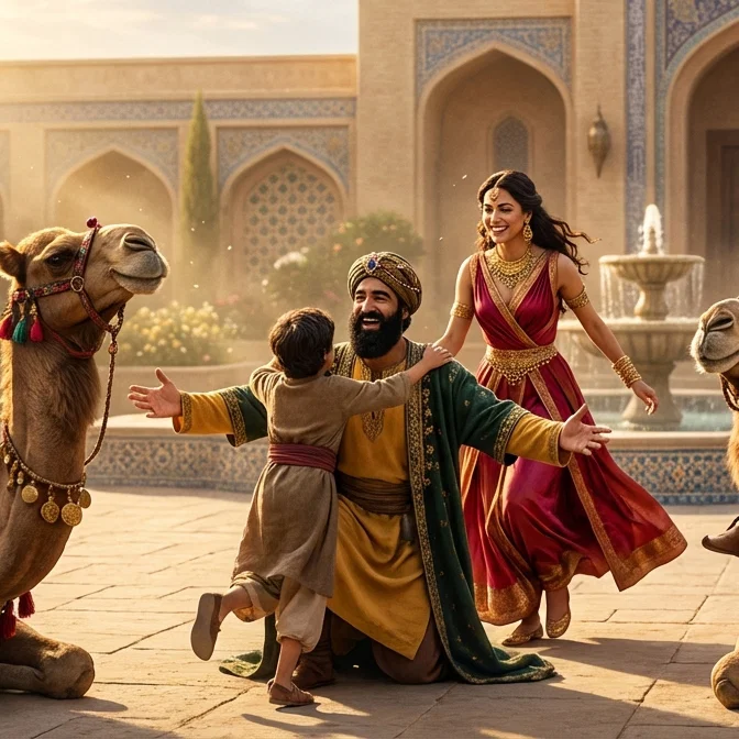 Return of the Magi to Persia