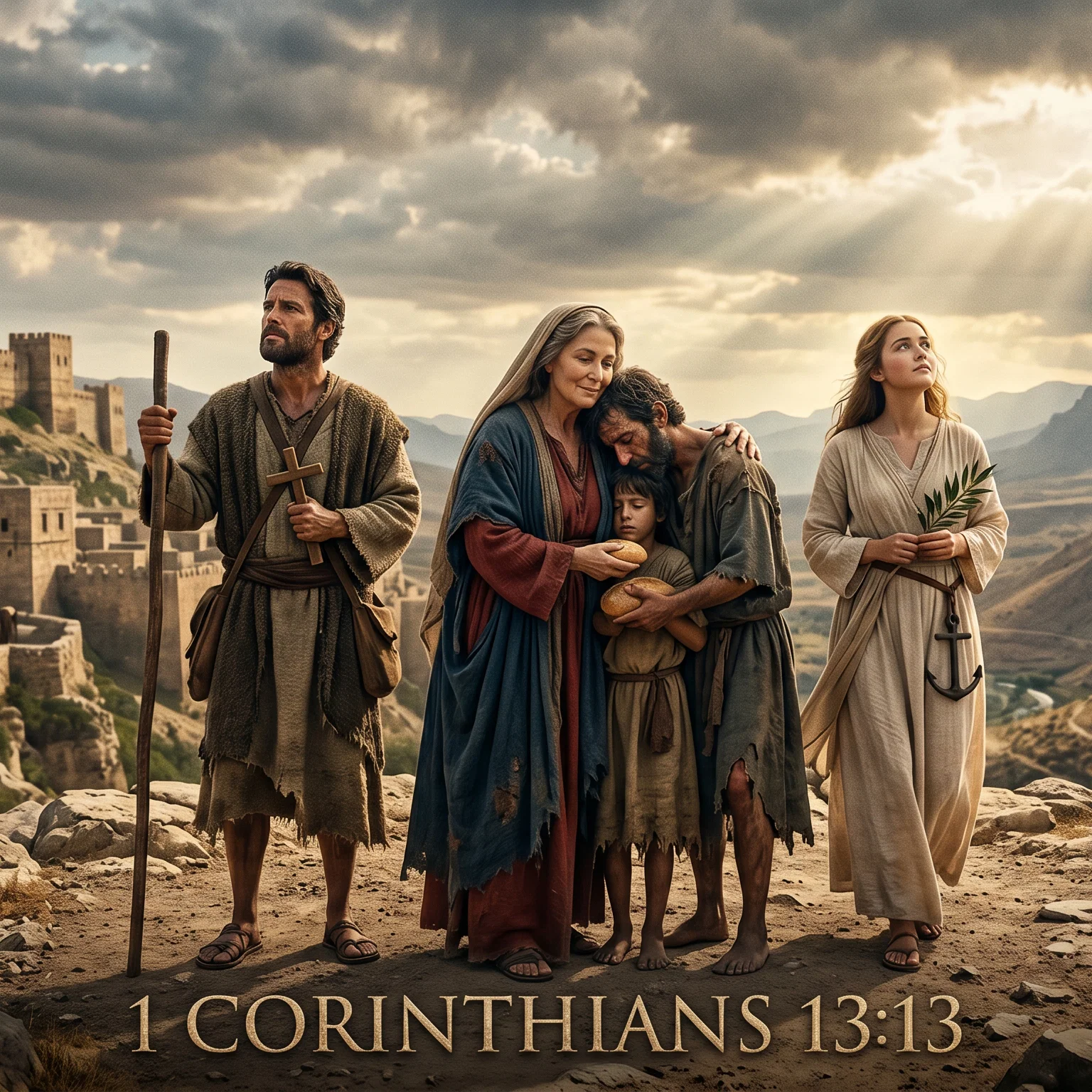 Faith Hope and Love Endure Forever