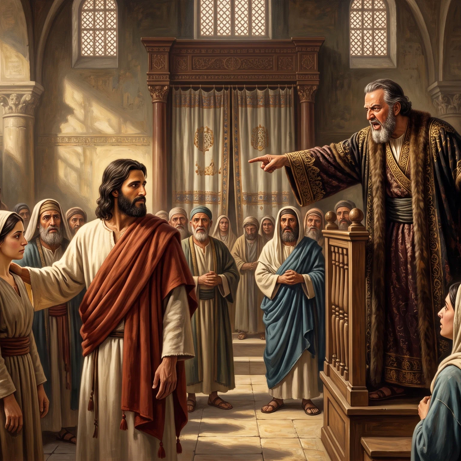 The Resolute Stance of Righteousness