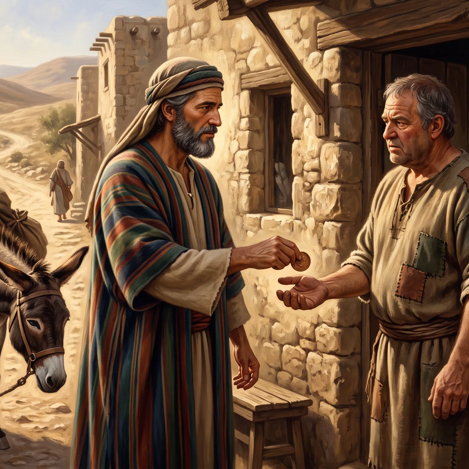 The Good Samaritan Pays the Innkeeper