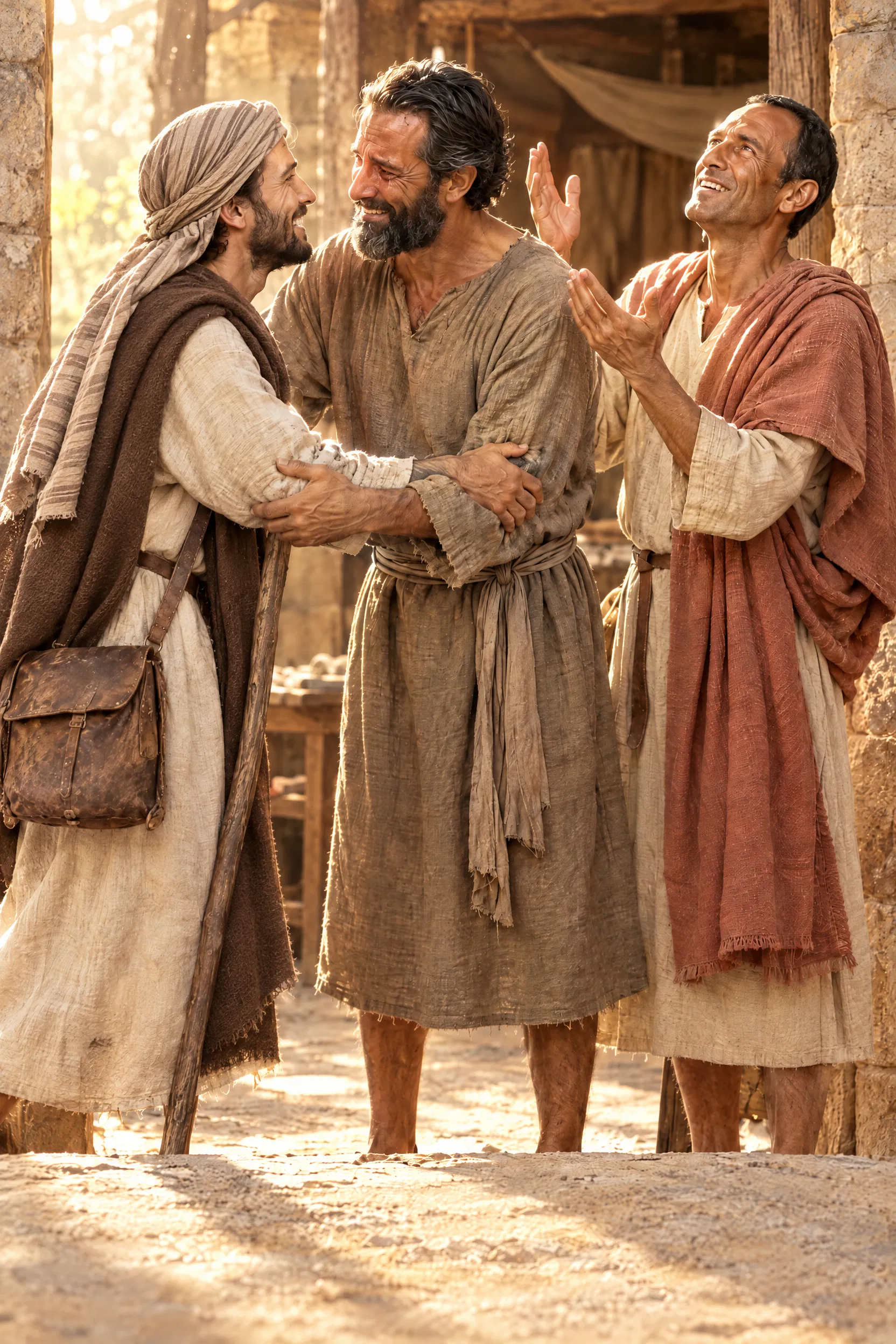 Timothy Brings Good News to Paul