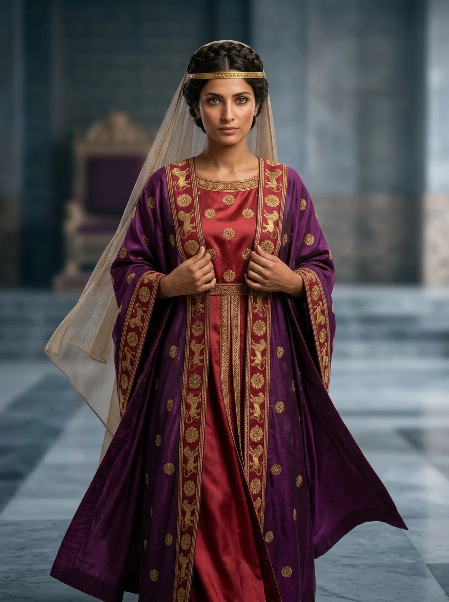 Queen Esther in Royal Robes
