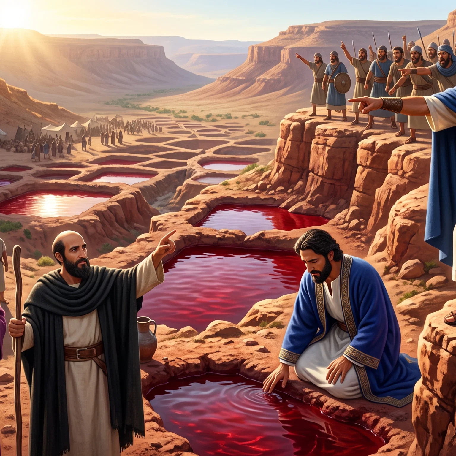 The Valley of Crimson Waters