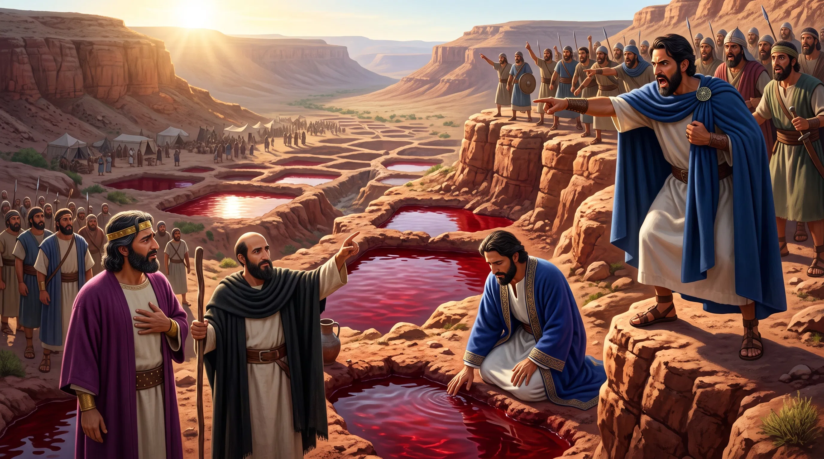 The Valley of Crimson Waters