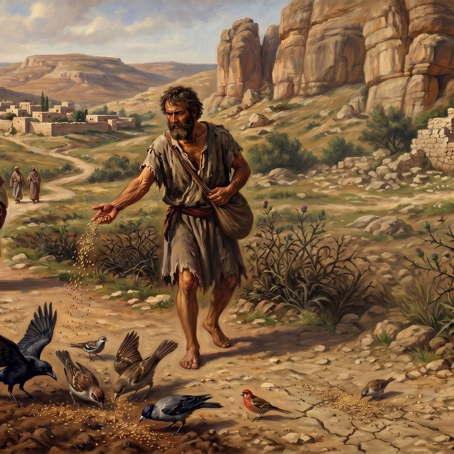The Sower Casting Seeds of Faith