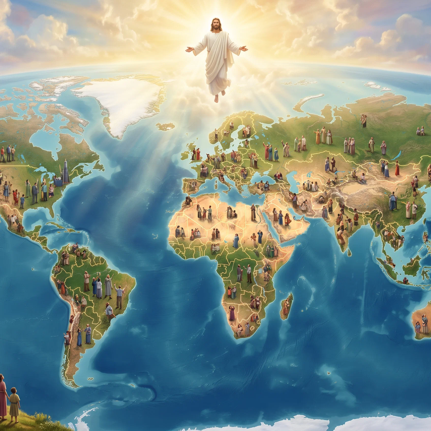The Global Arrival of the Savior