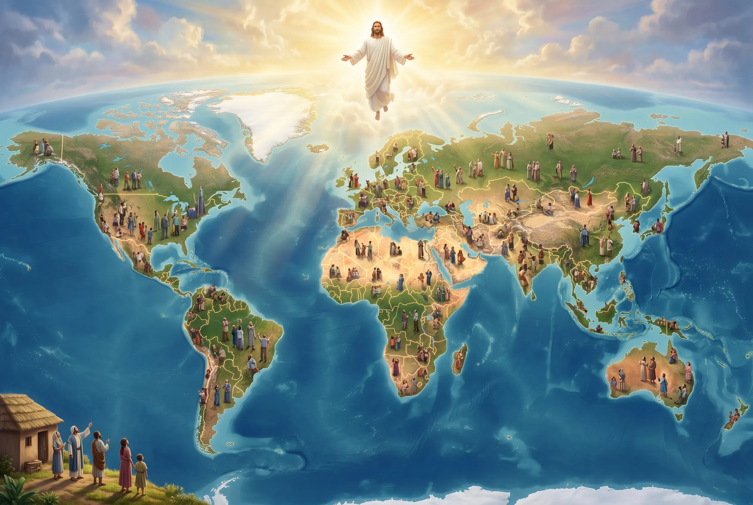 The Global Arrival of the Savior