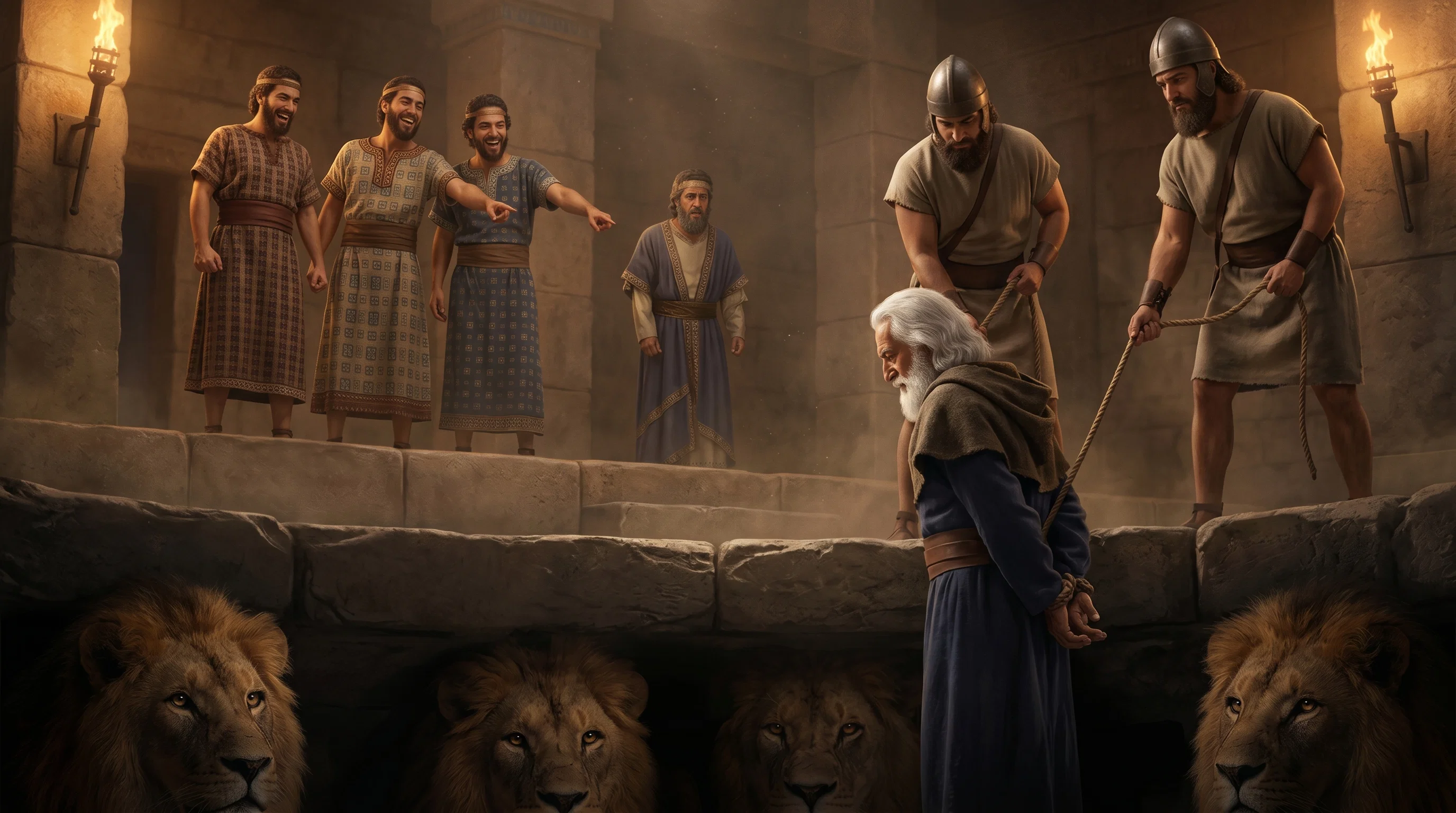 The Lion's Den of Wicked Betrayal