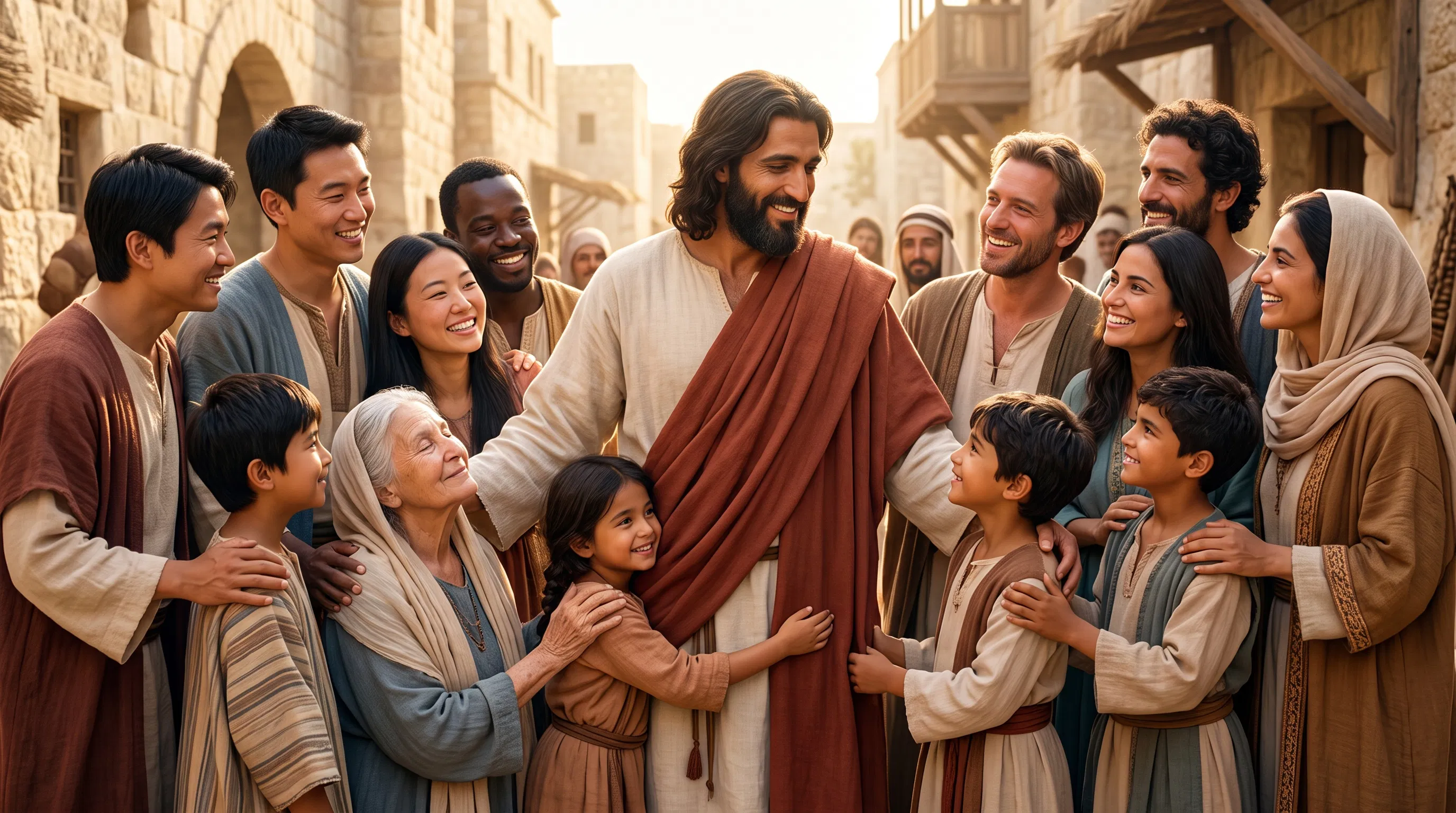 Jesus Among People of Many Nations
