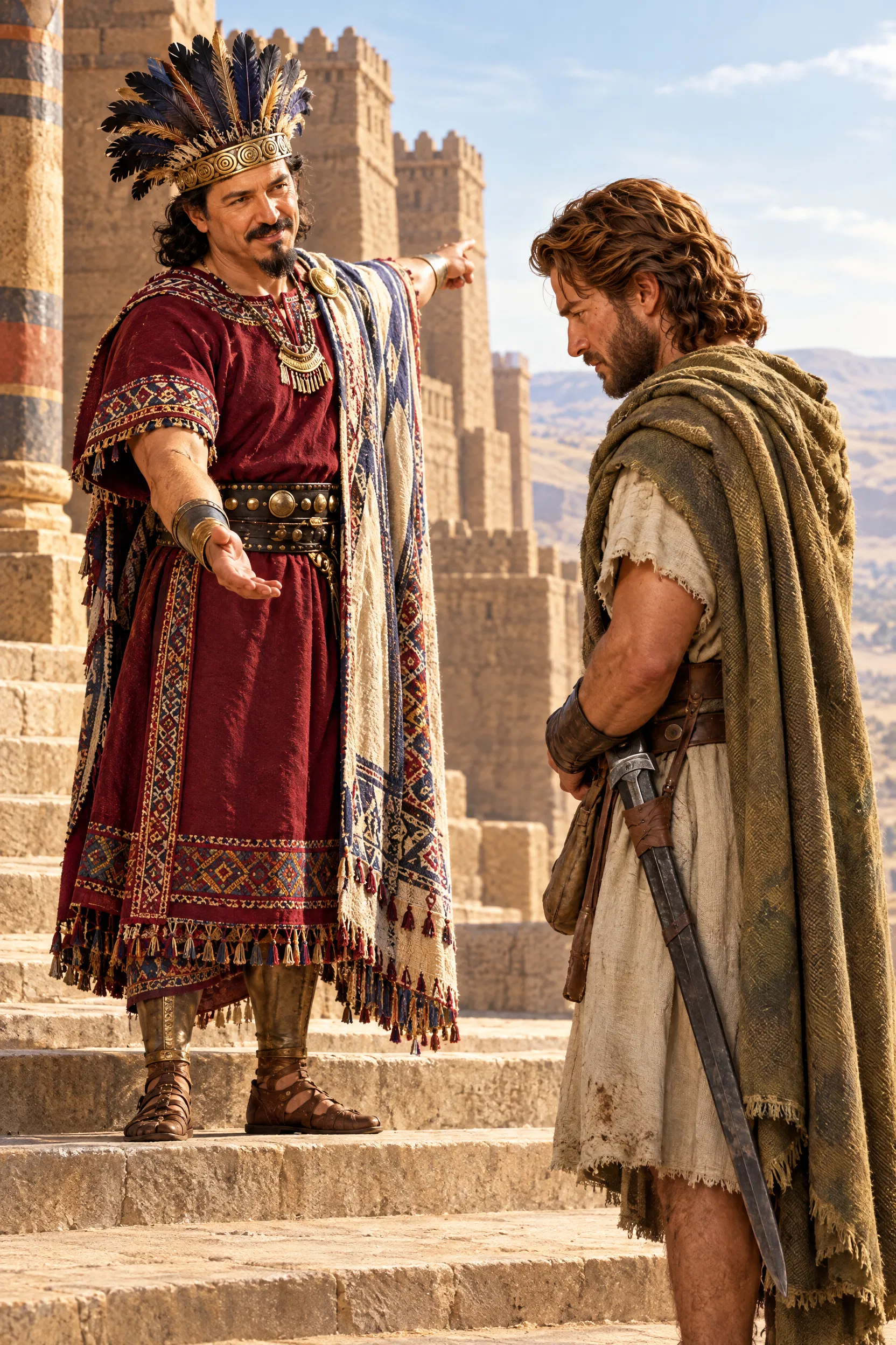 David Meets King Achish of Gath