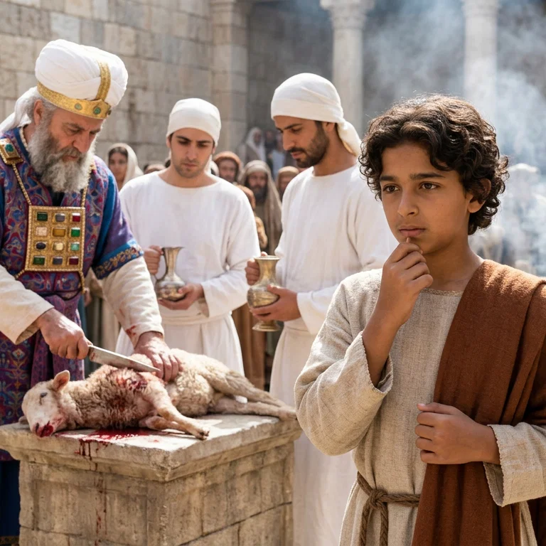 The Dawn of the Suffering Lamb