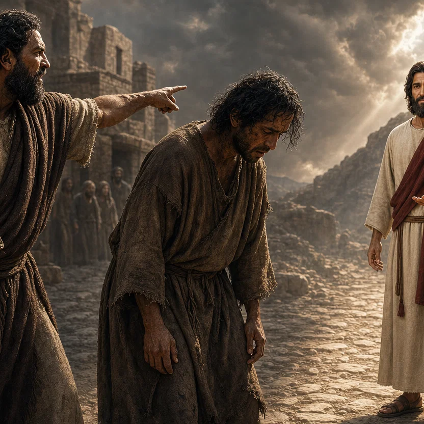 The Law Pointing A Condemned Sinner To Jesus