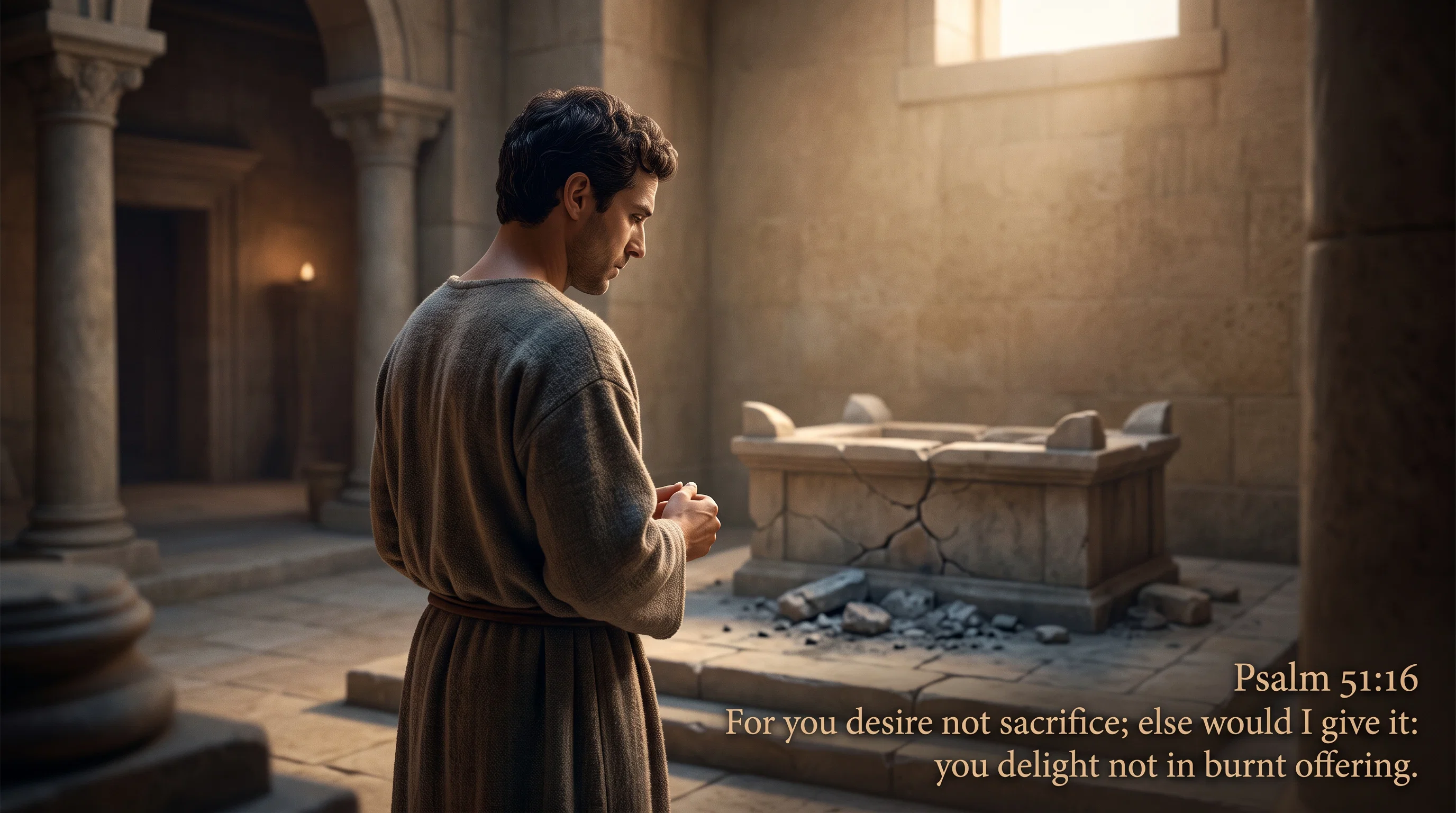 The Sacrifice of a Broken Spirit