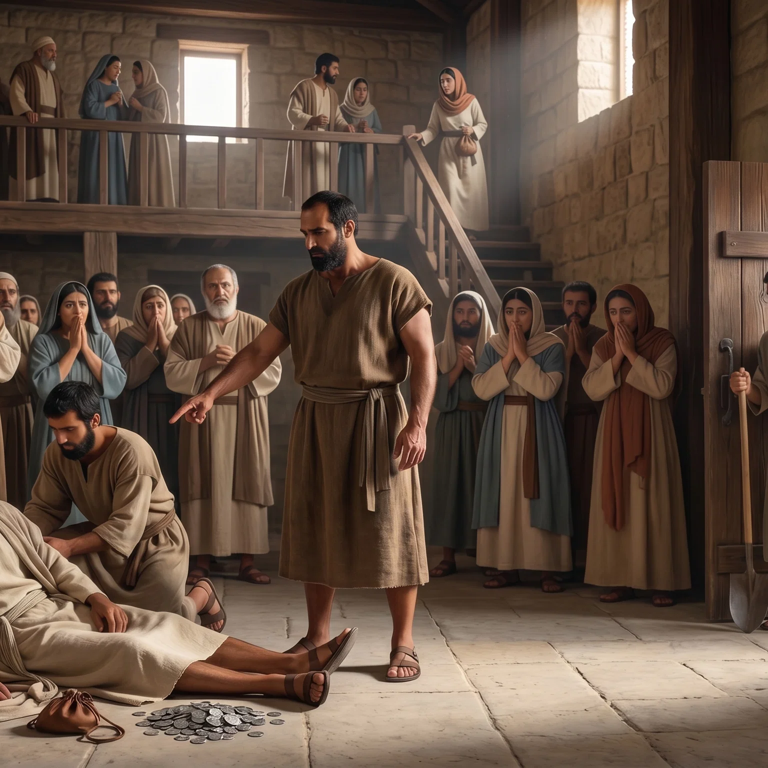 The Divine Judgment of Ananias 