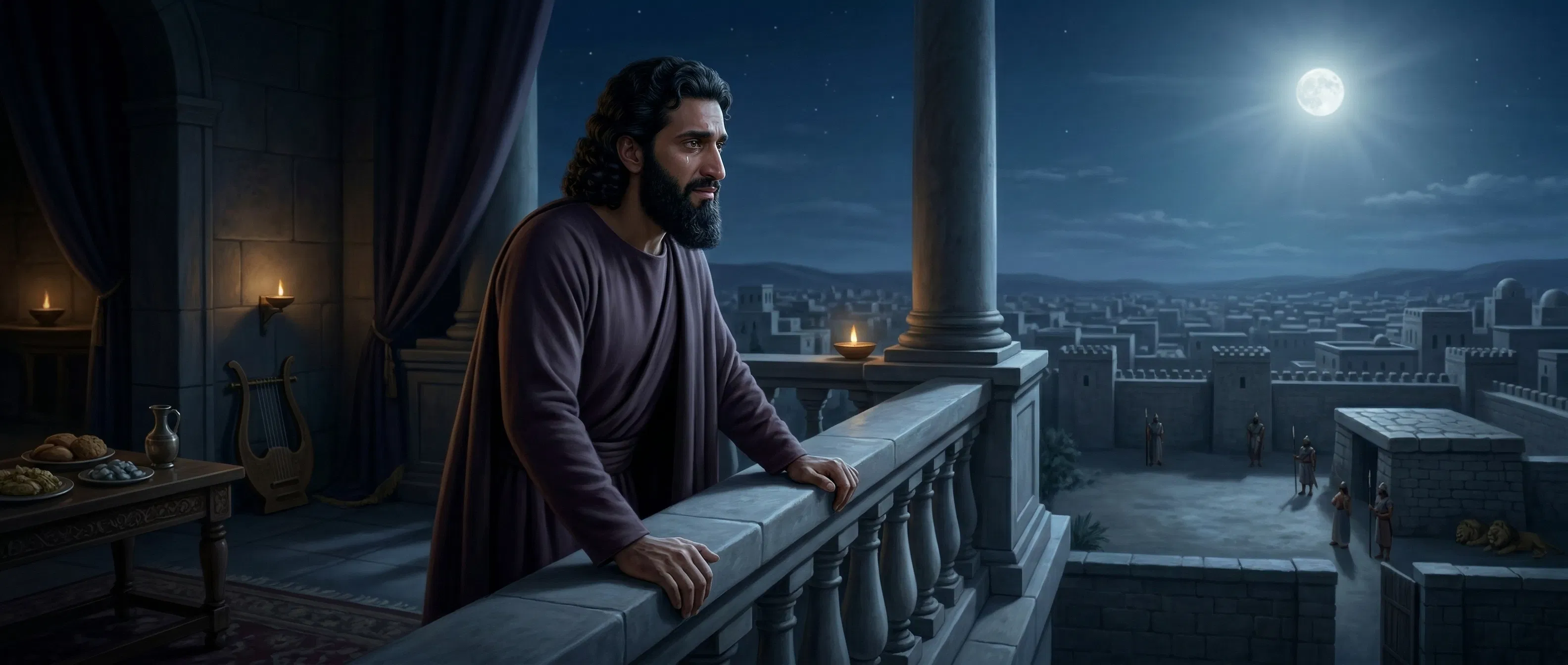 King Darius Watches Through the Night for Daniel