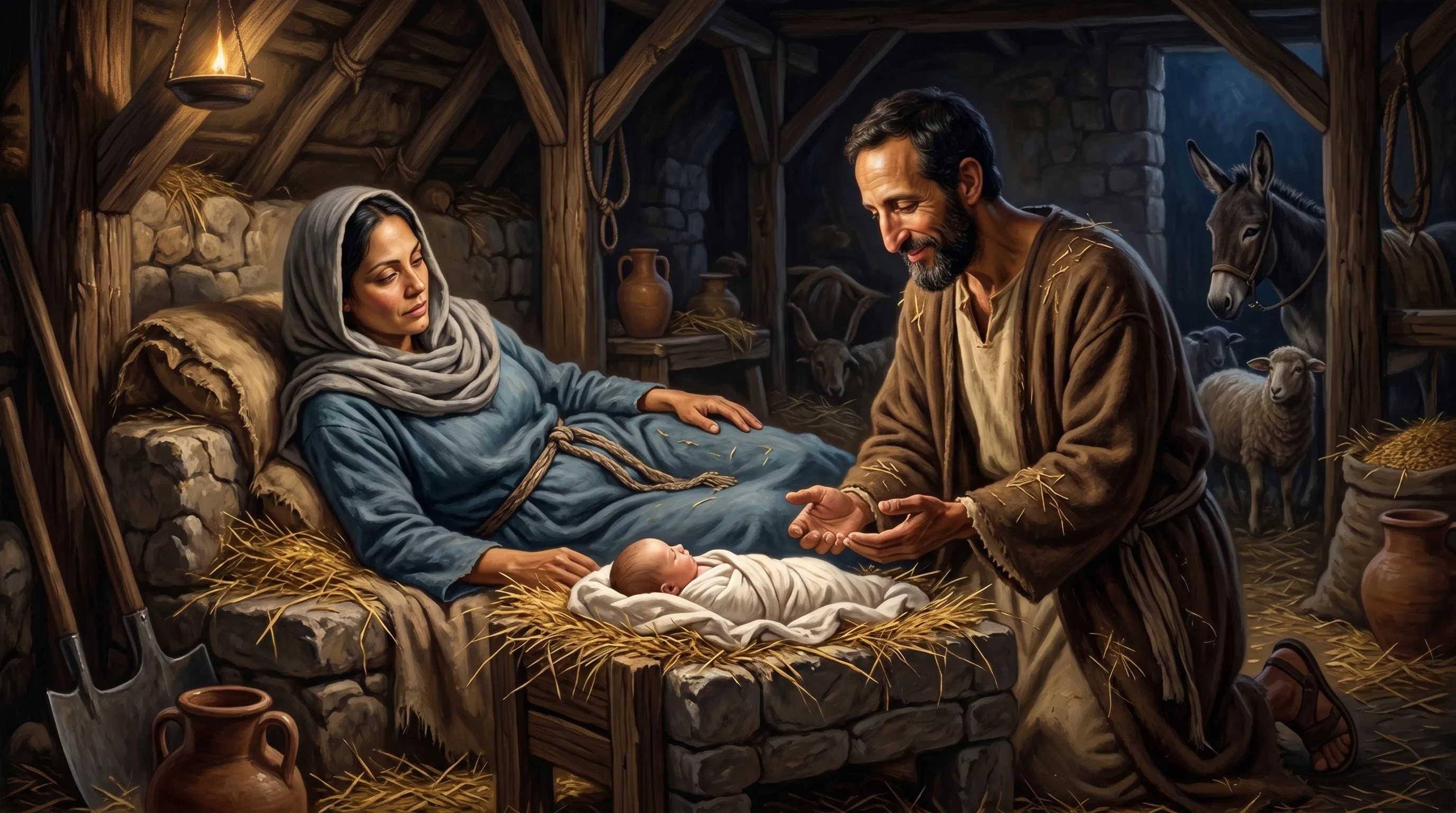 The Humble Birth in Bethlehem