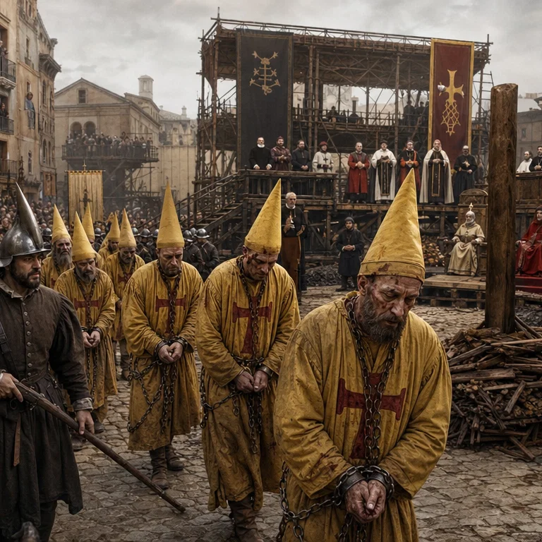 An horrific "Act of faith" Procession of the Penitent