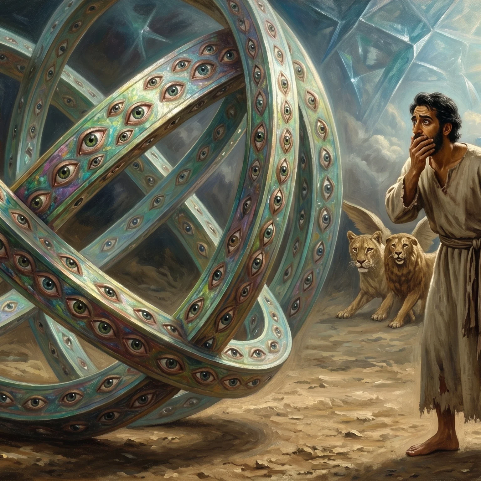 The Celestial Vision of Living Wheels