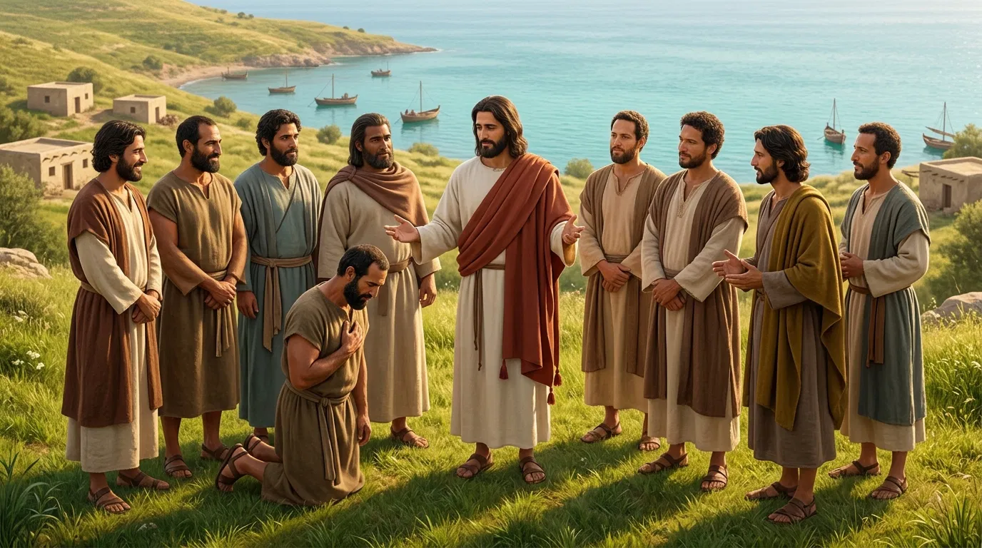 Jesus Ordains the Twelve by the Sea