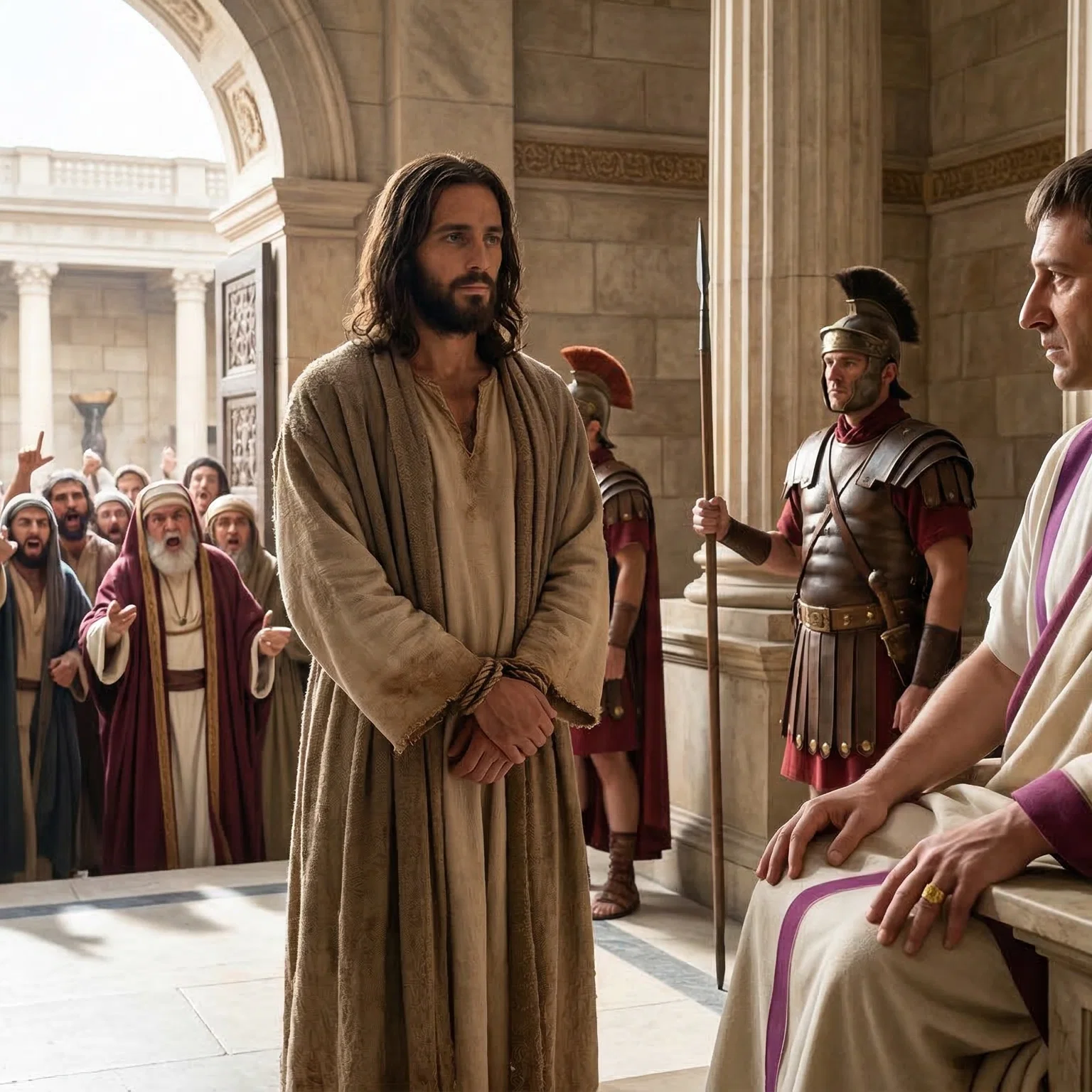 Jesus Before Pontius Pilate