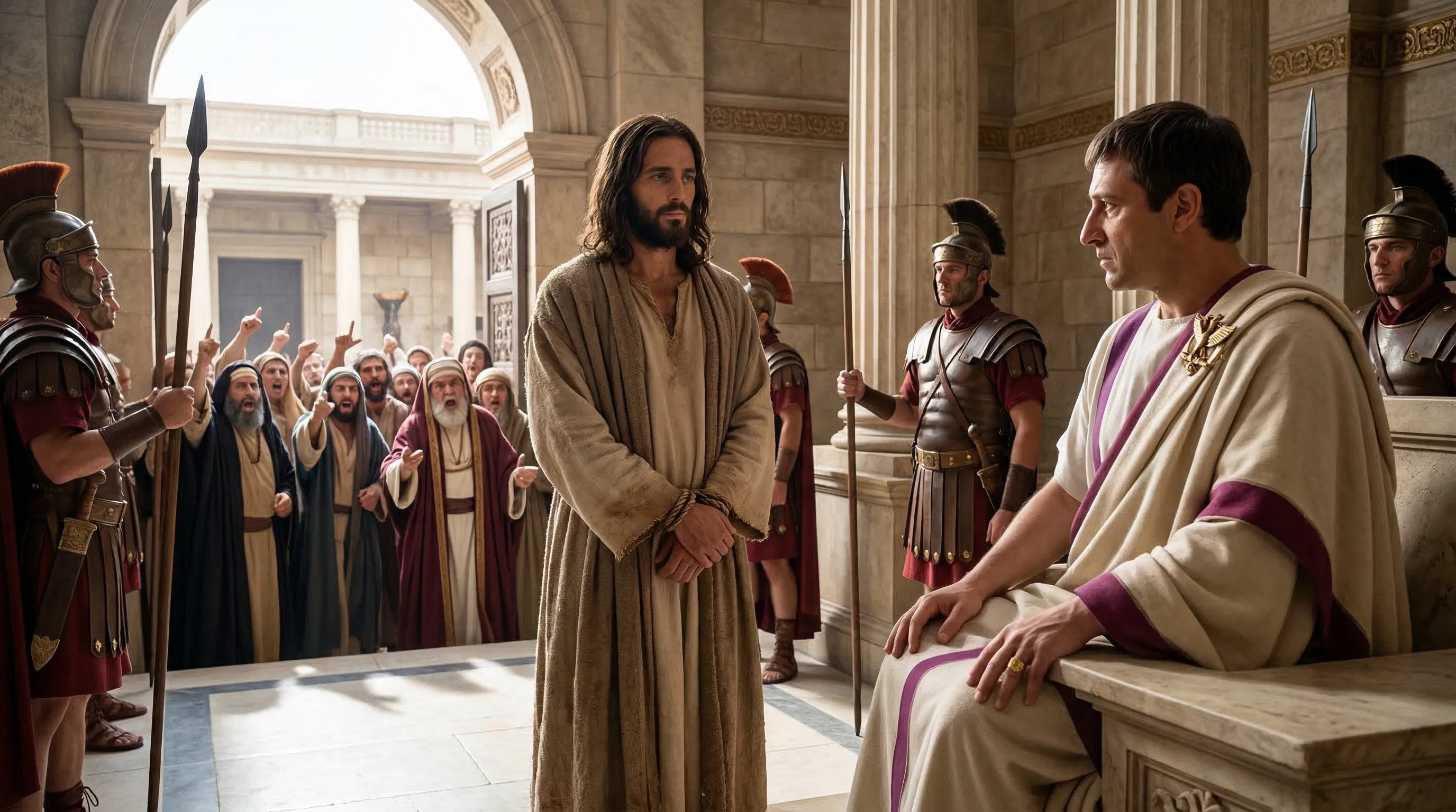 Jesus Before Pontius Pilate