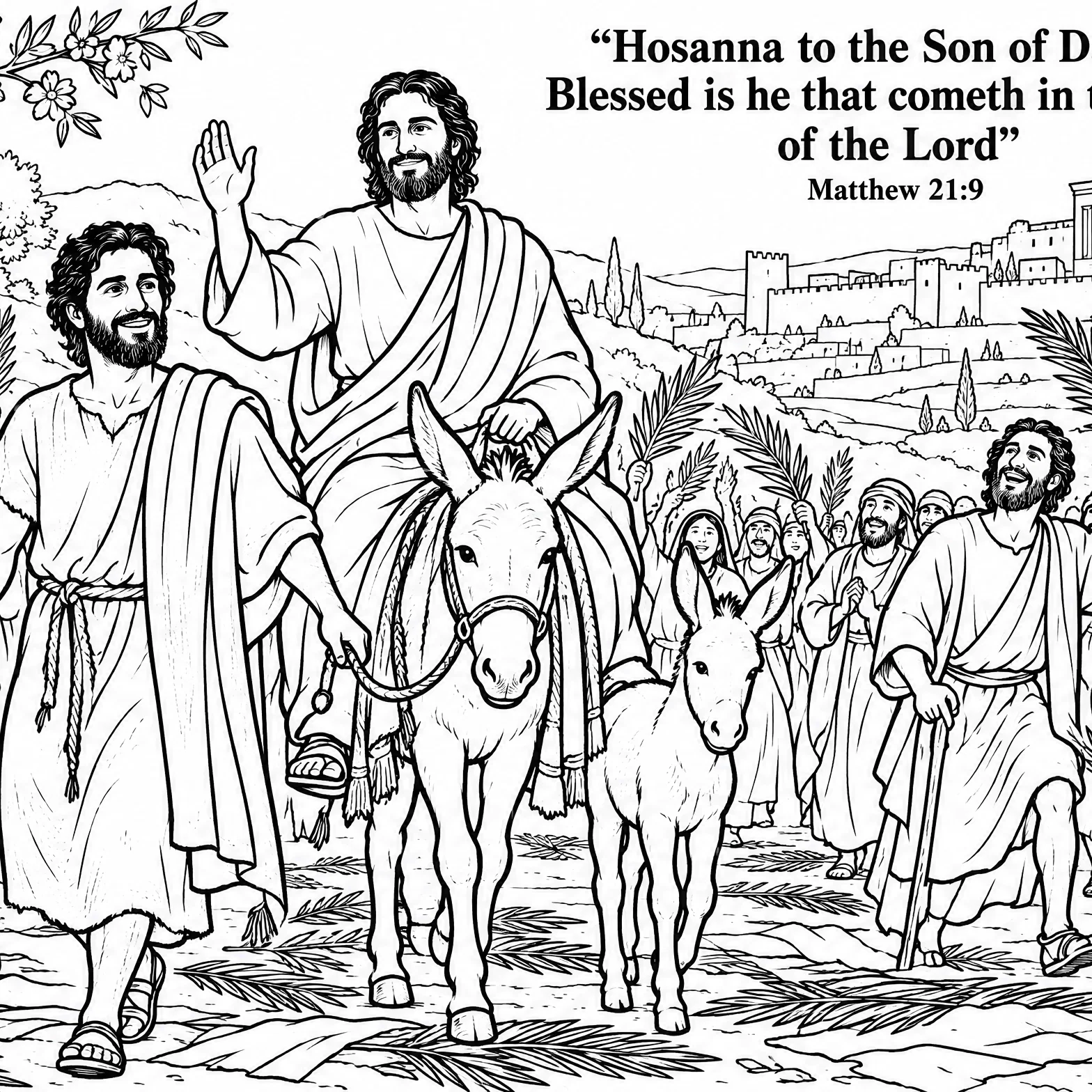 The Triumphant Entry Into Jerusalem