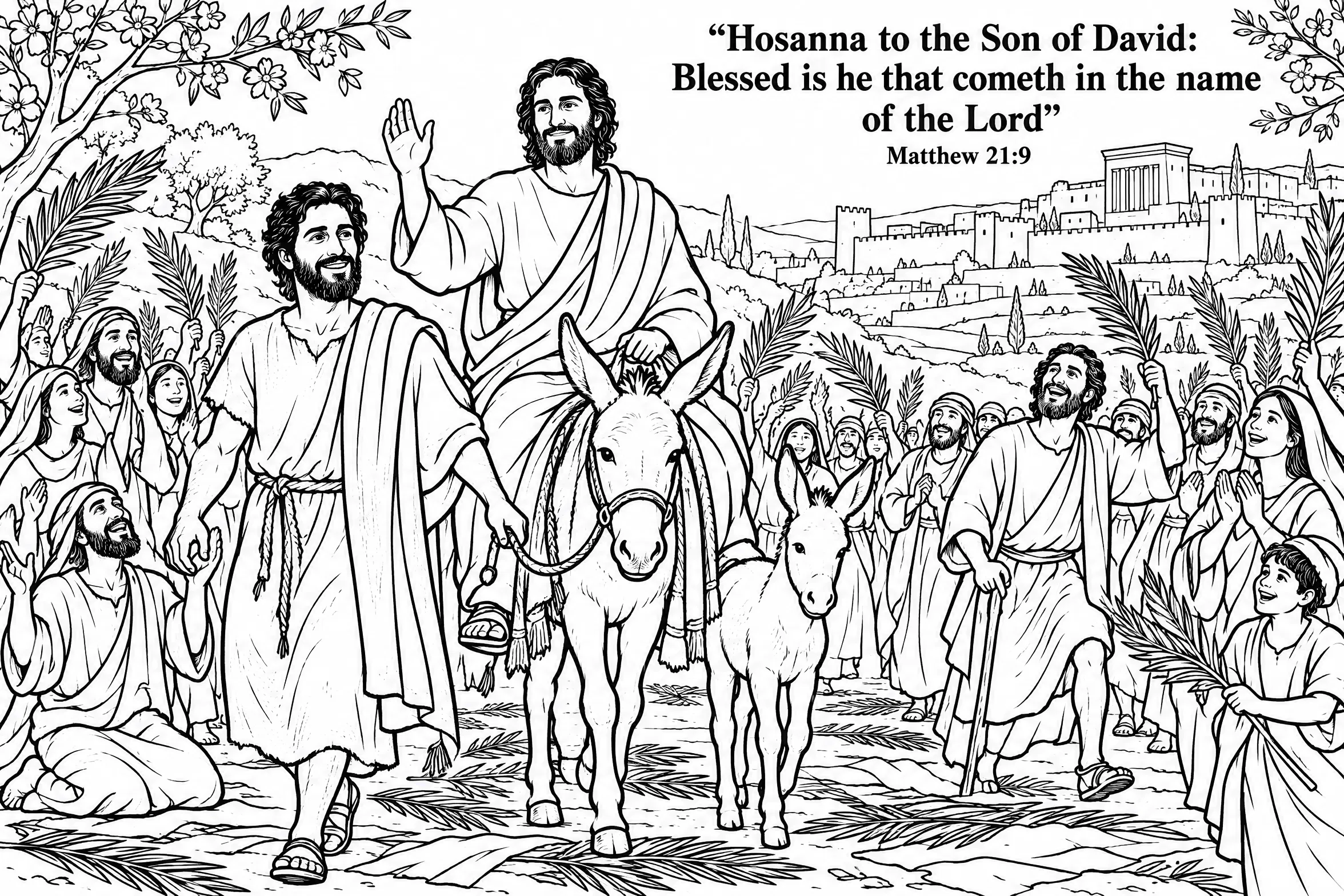The Triumphant Entry Into Jerusalem