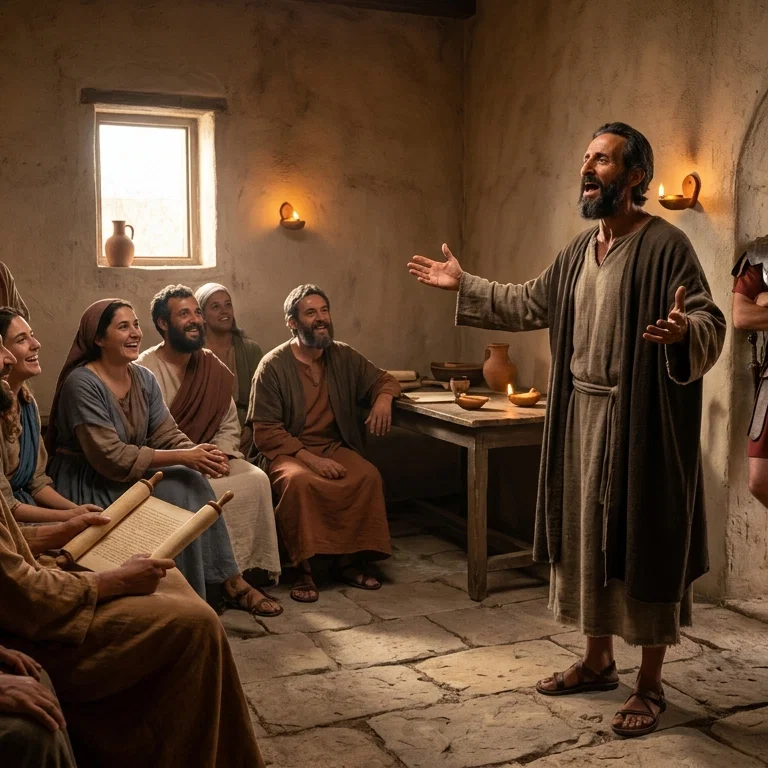 The Apostle Paul Preaching in Rome