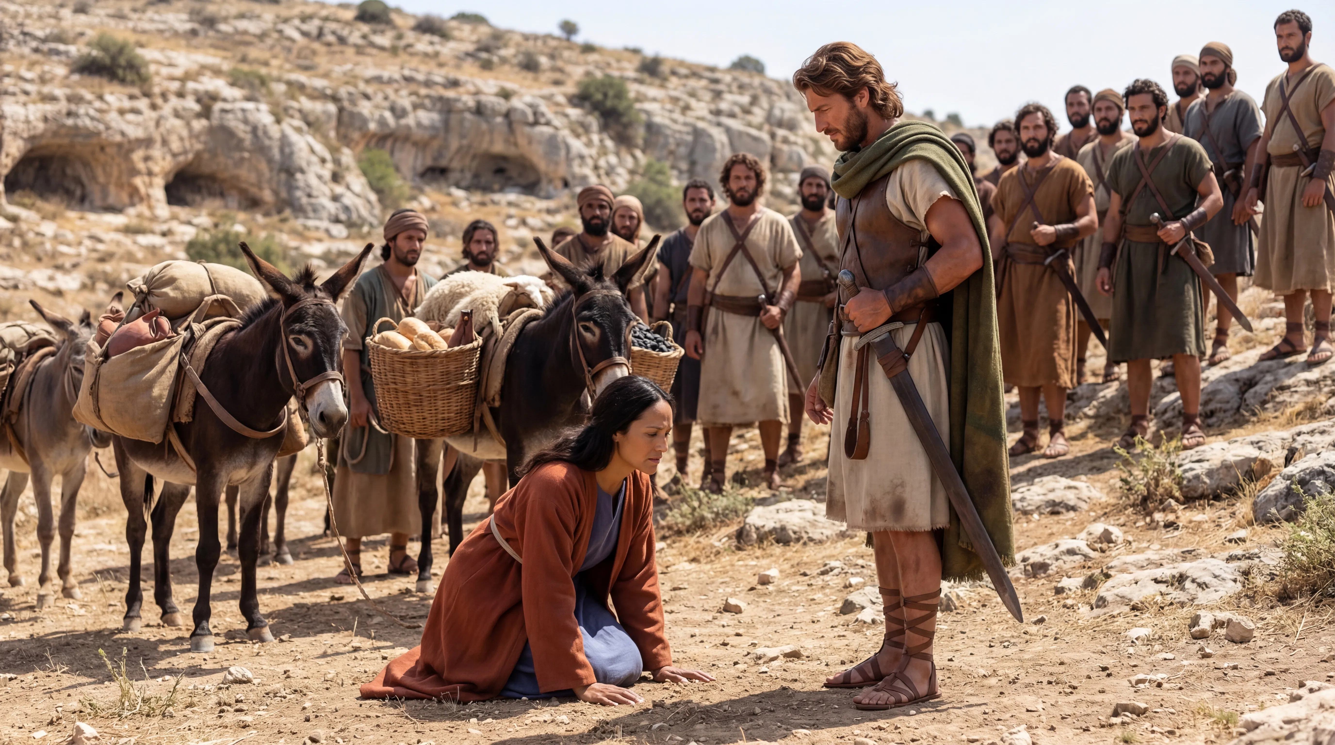 Abigail Pleads for Peace Before David