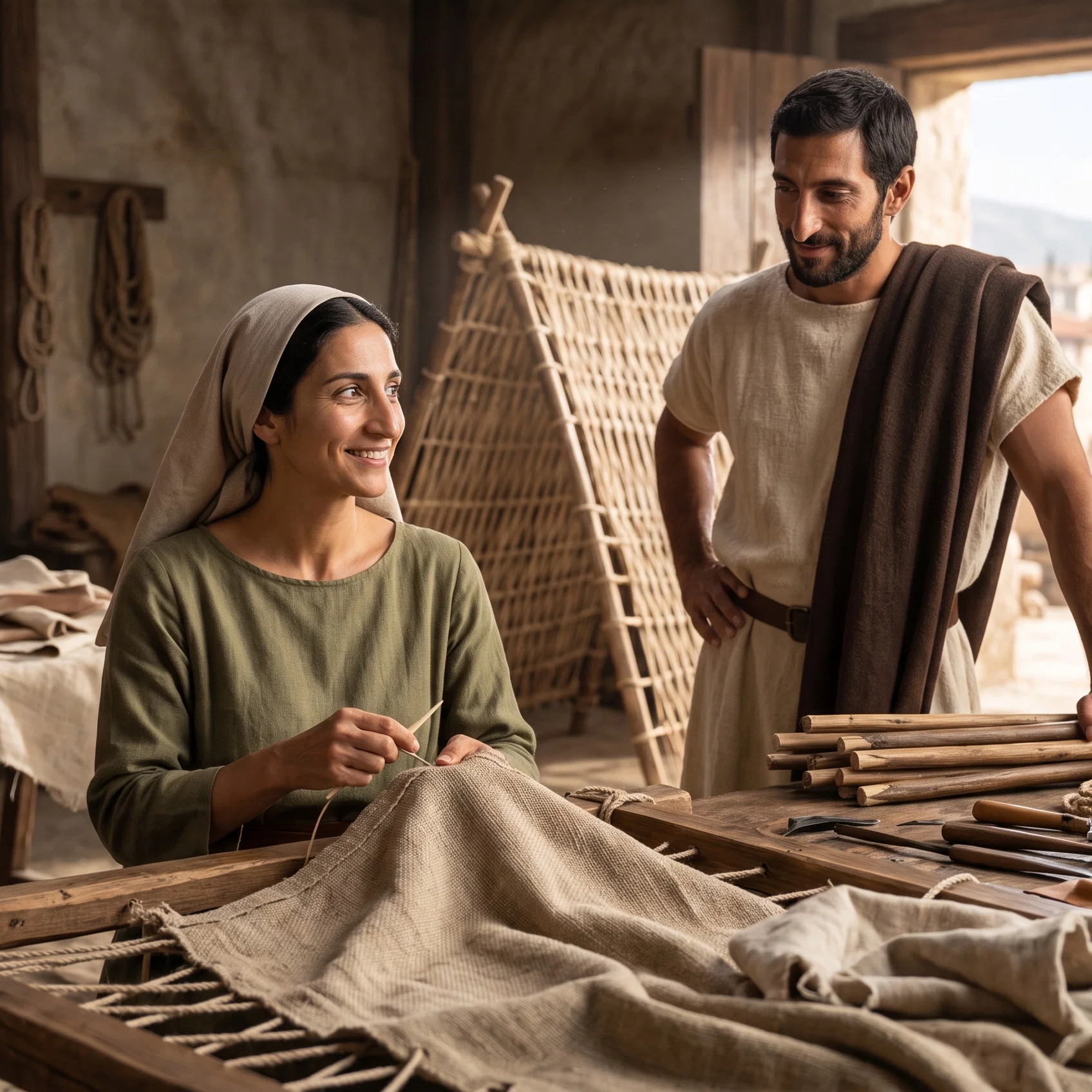 Priscilla and Aquila at Work