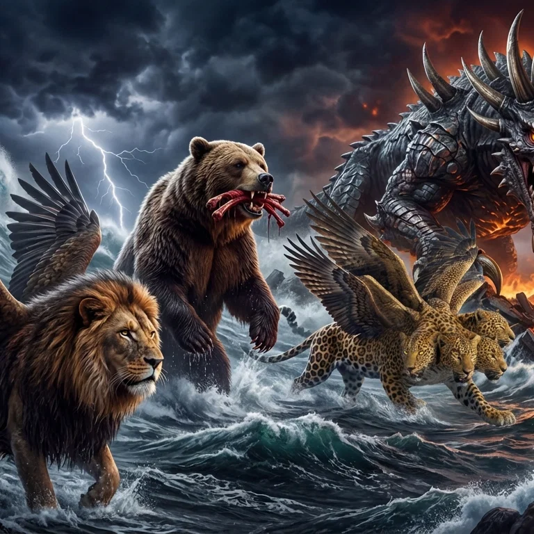 The Four Winged Beast of Revelation