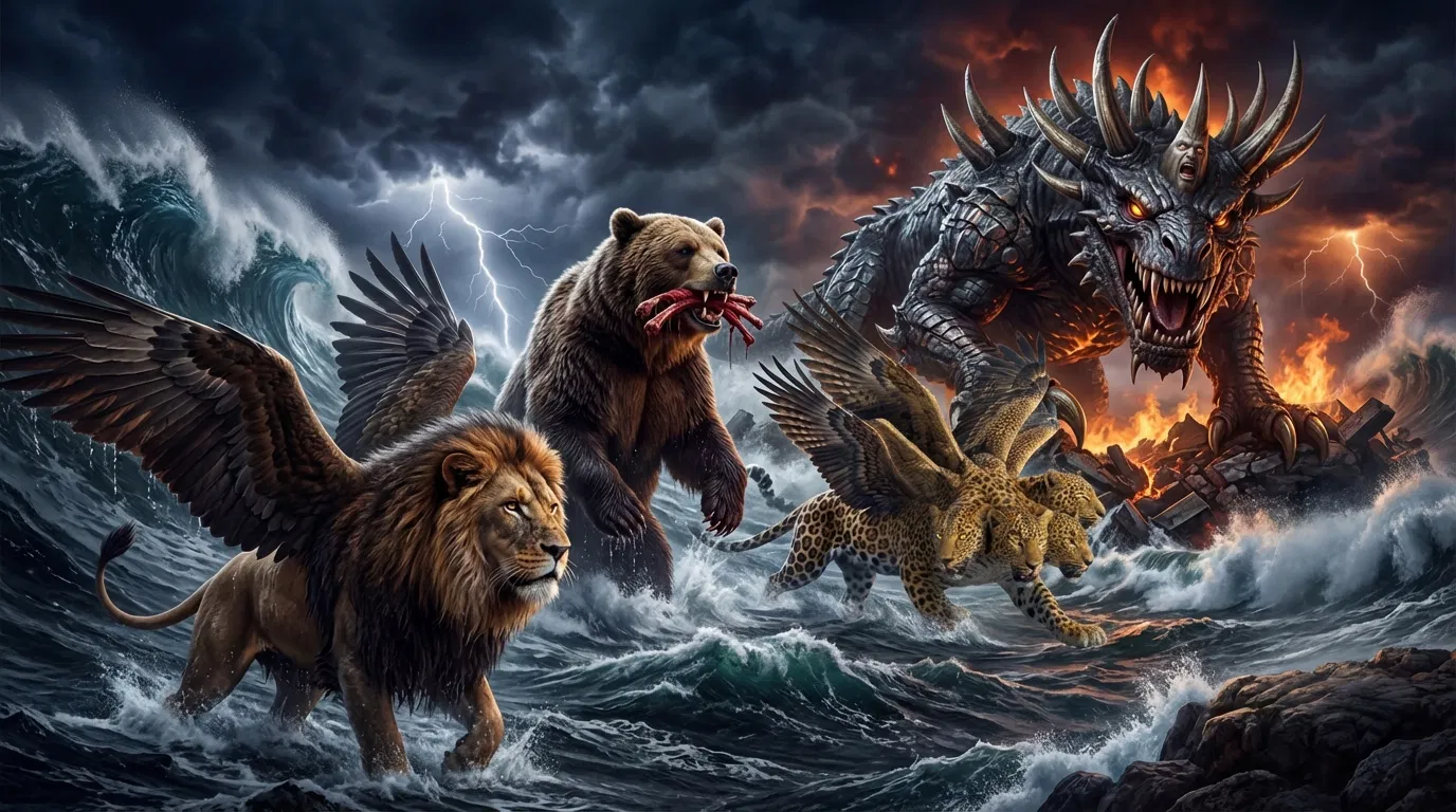 The Four Winged Beast of Revelation