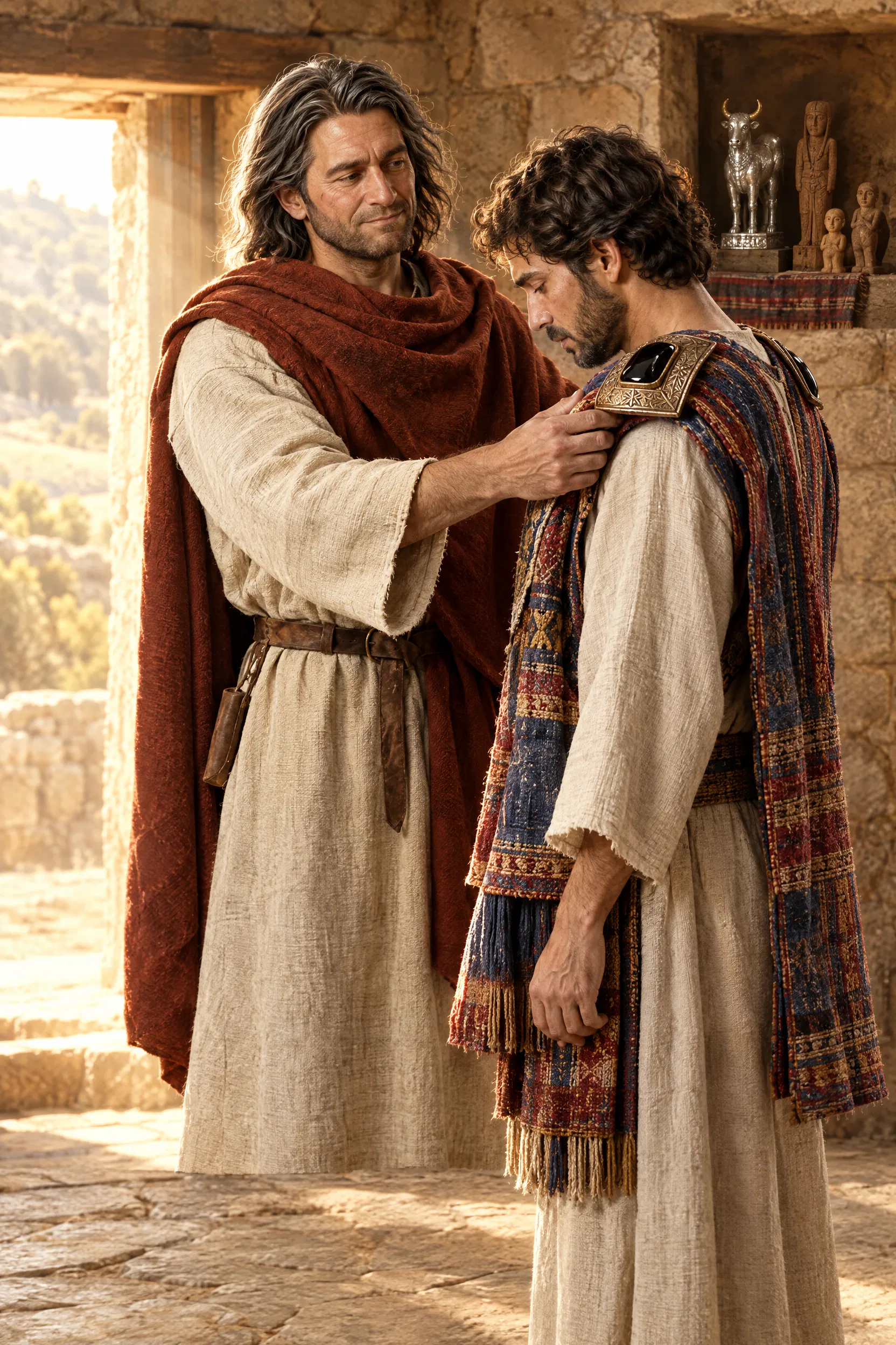 Micah Dresses a Young Levite as His Priest